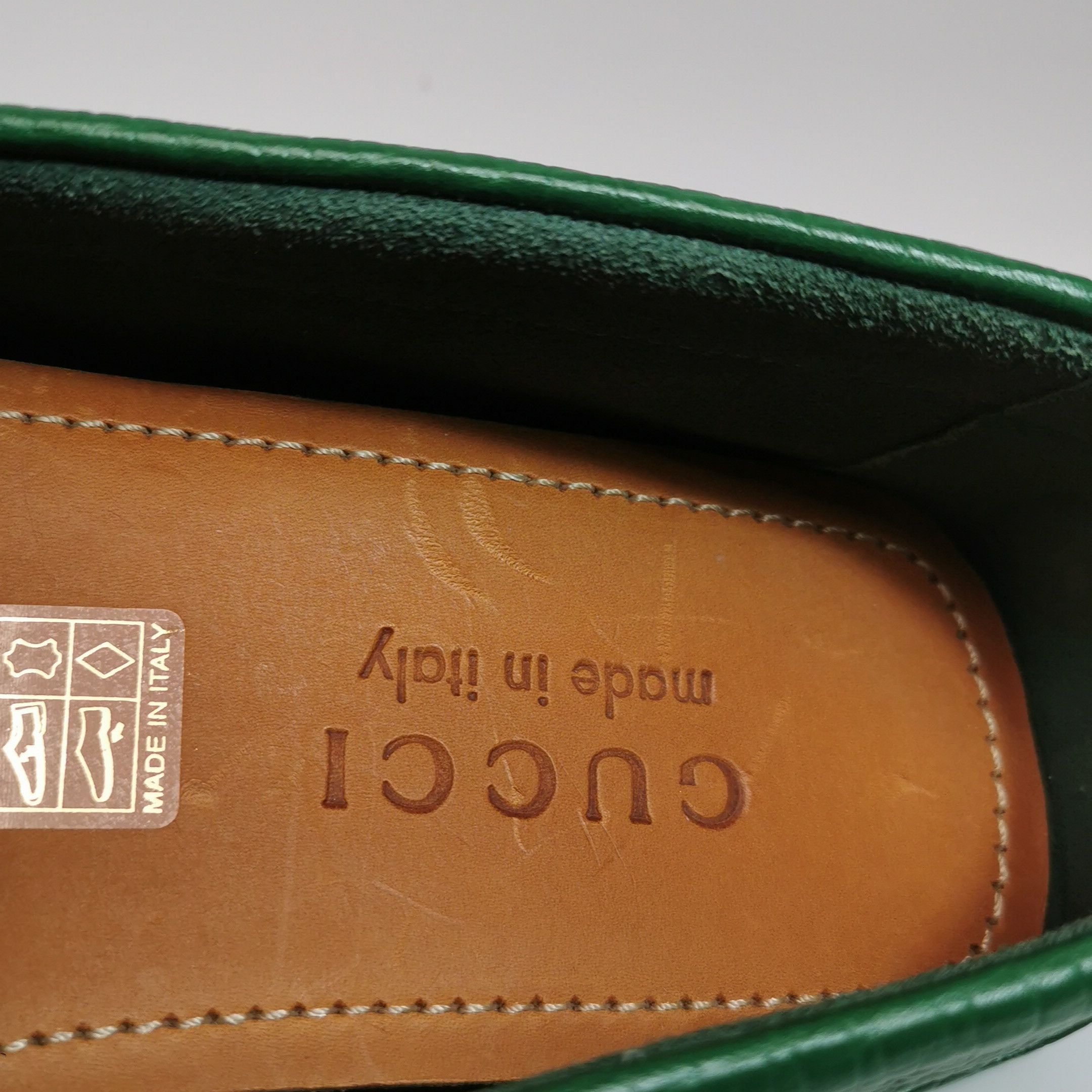 Gucci Gucci Men 5.5 Leather Size US 5.5 / EU 38 - 8 Thumbnail
