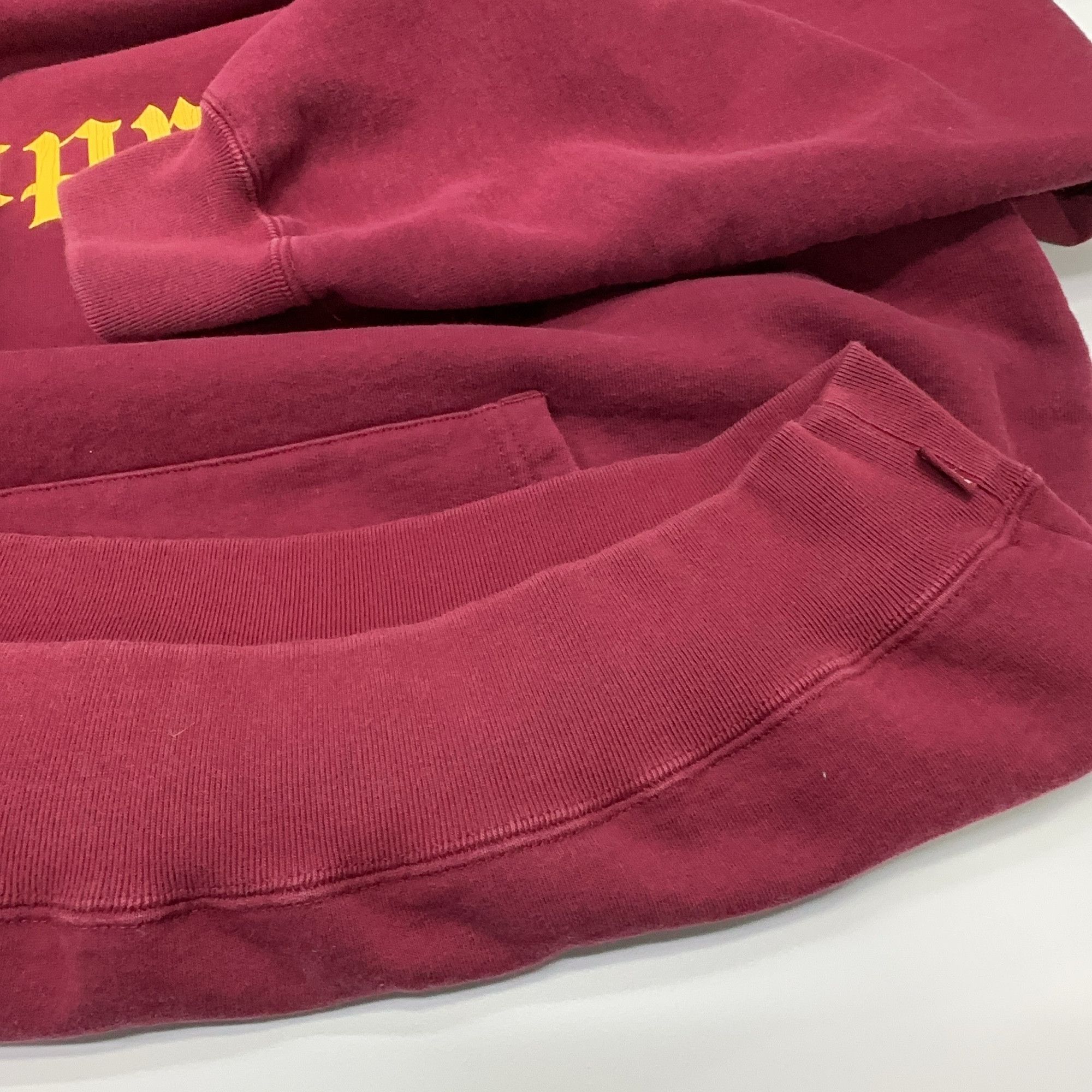 Supreme Supreme Old English Hooded Sweatshirt Size M Size US M / EU 48-50 / 2 - 6 Thumbnail