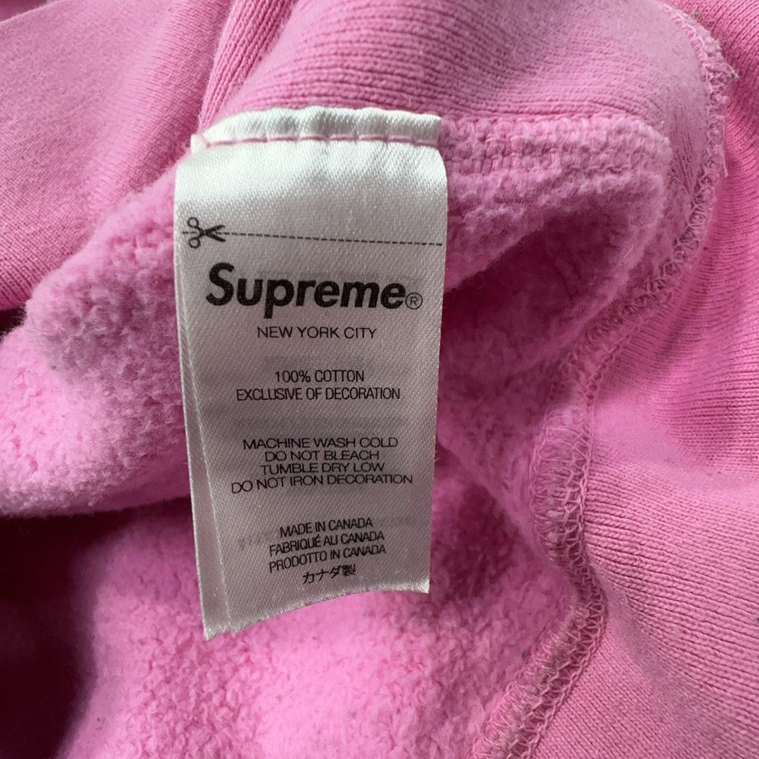 Supreme Supreme Pink Box Logo Hoodie Size XL Size US XL / EU 56 / 4 - 3 Thumbnail