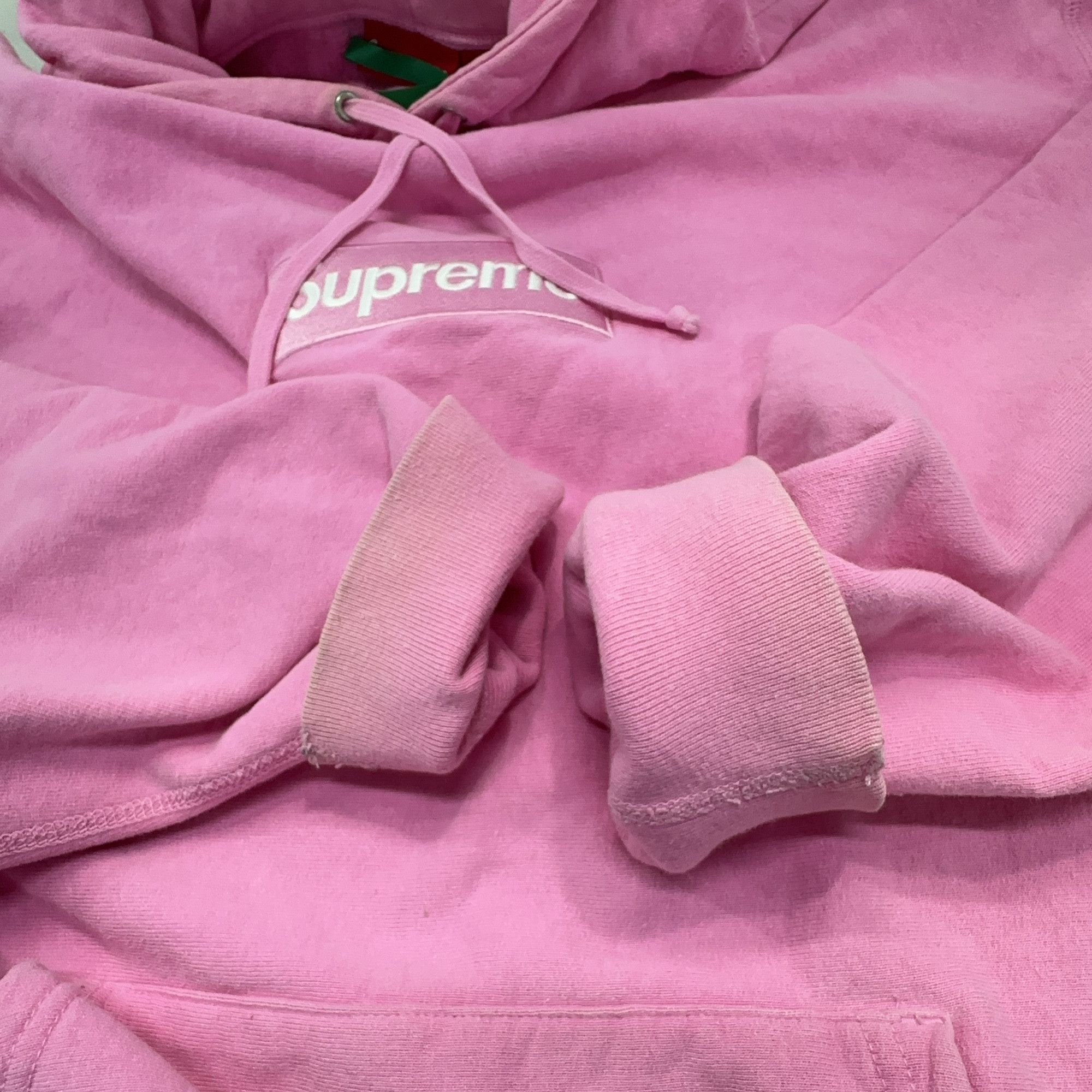 Supreme Supreme Pink Box Logo Hoodie Size XL Size US XL / EU 56 / 4 - 9 Thumbnail