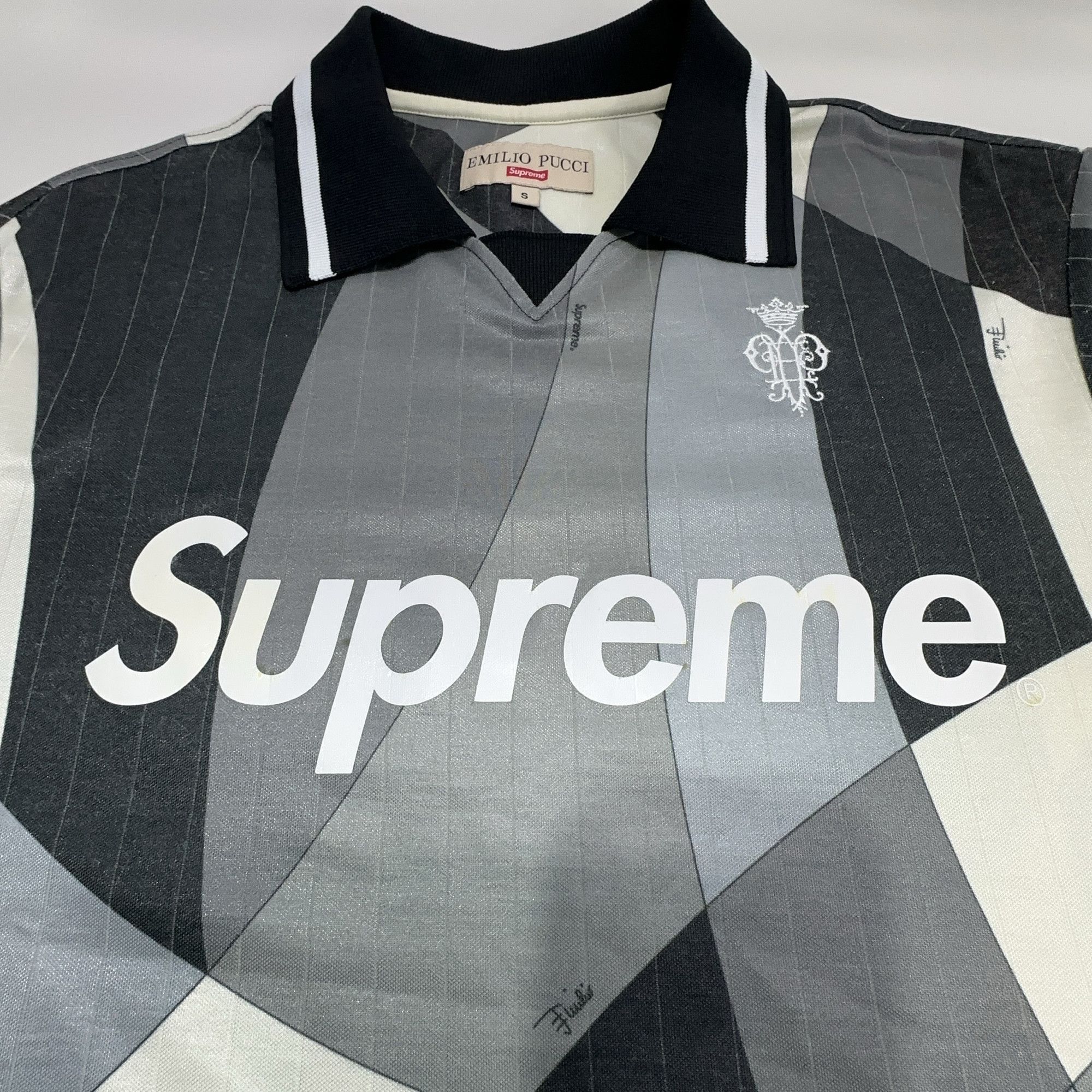 Supreme Supreme x Emilio Pucci Soccer Jersey Size S Size US S / EU 44-46 / 1 - 6 Thumbnail