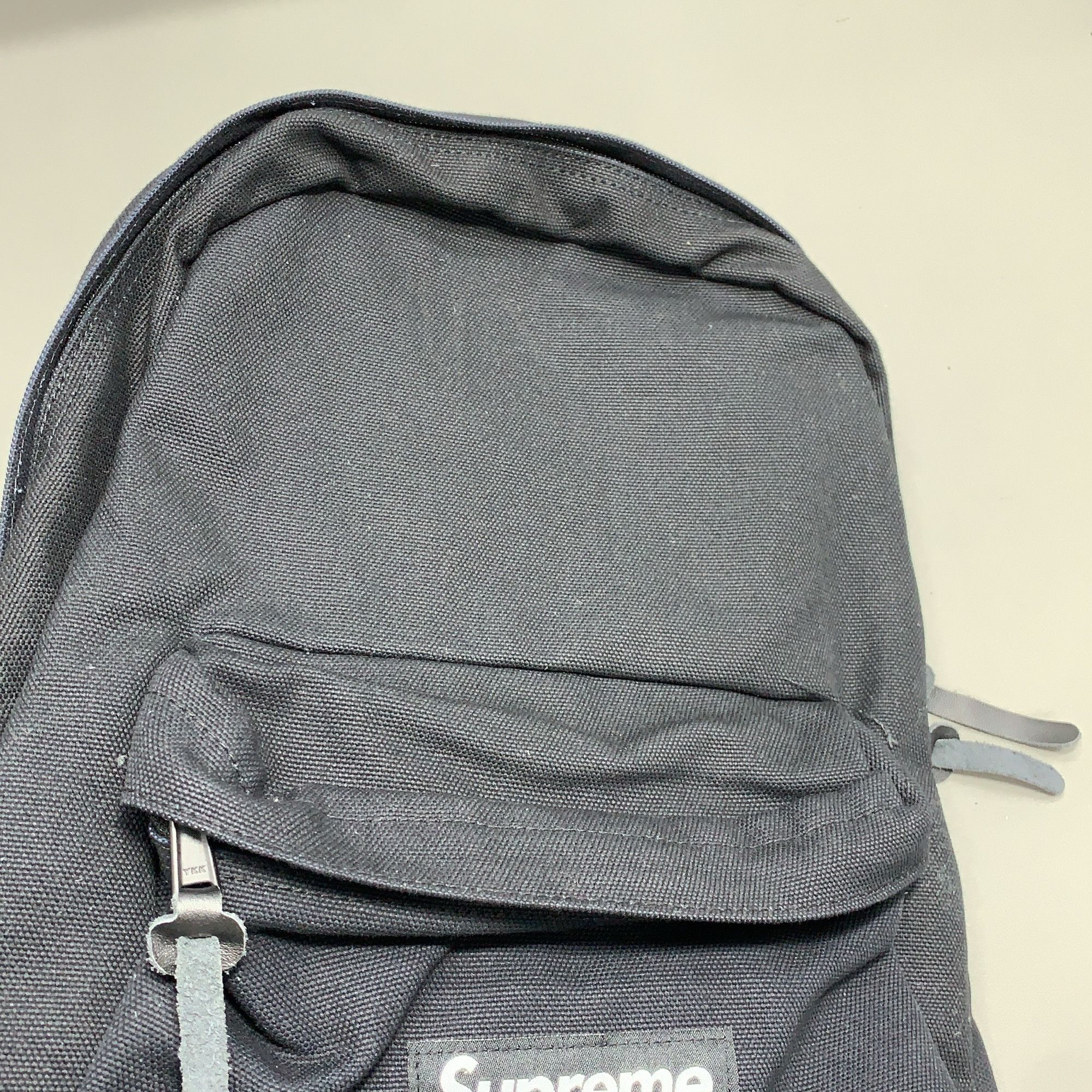 Supreme Supreme Canvas Backpack Black Size ONE SIZE - 5 Thumbnail