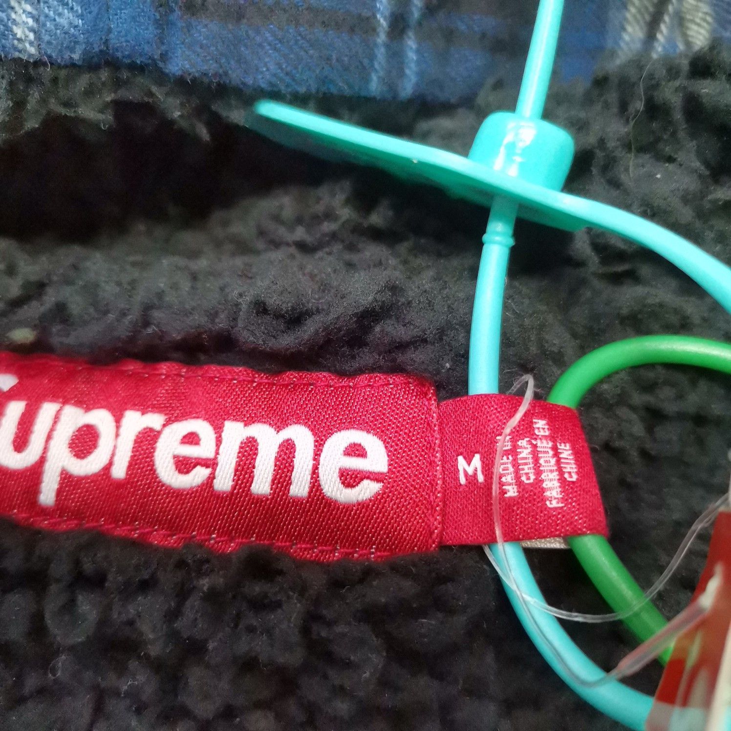 Supreme Supreme Plaid Zip Up Hooded Shirt Size M Size US M / EU 48-50 / 2 - 3 Thumbnail