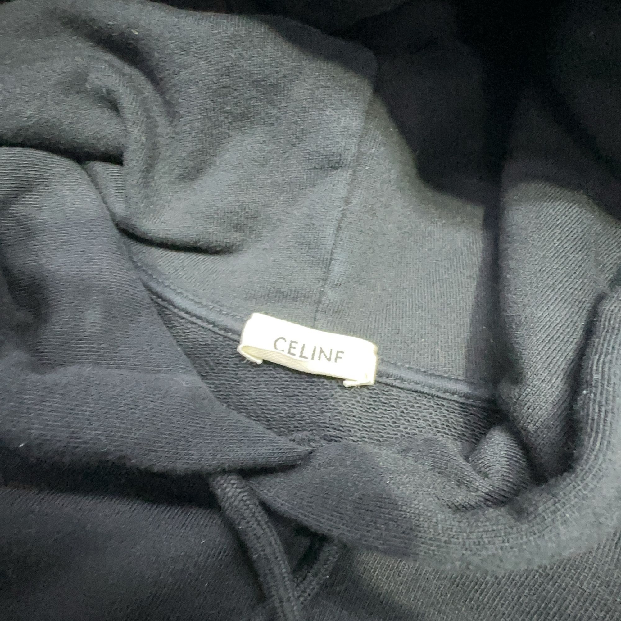 Celine Celine Back Logo Hoodie Size XS Size US XS / EU 42 / 0 - 5 Thumbnail