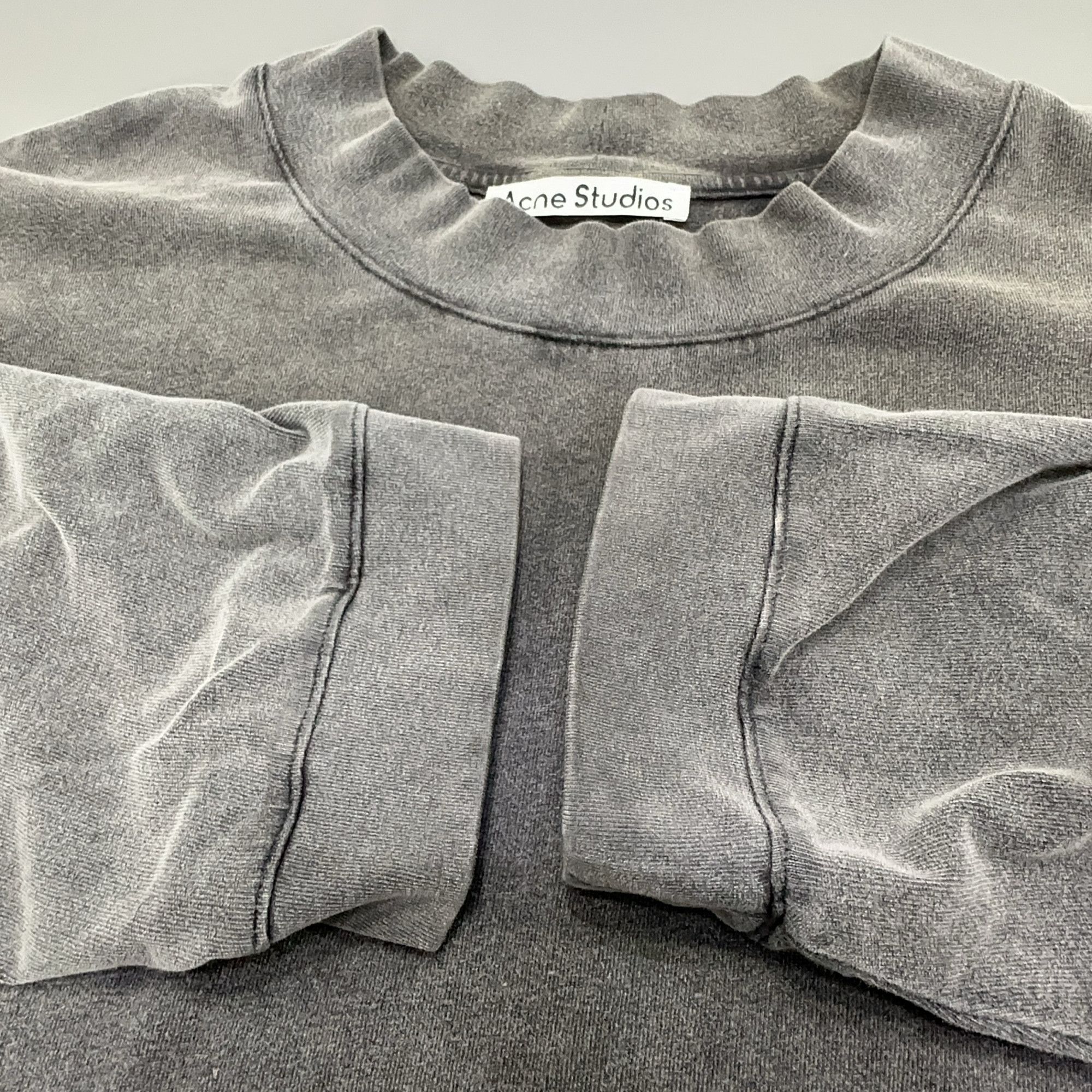 Acne Studios Acne Studios Washed Long Sleeve T-Shirt Size M Size US M / EU 48-50 / 2 - 7 Thumbnail