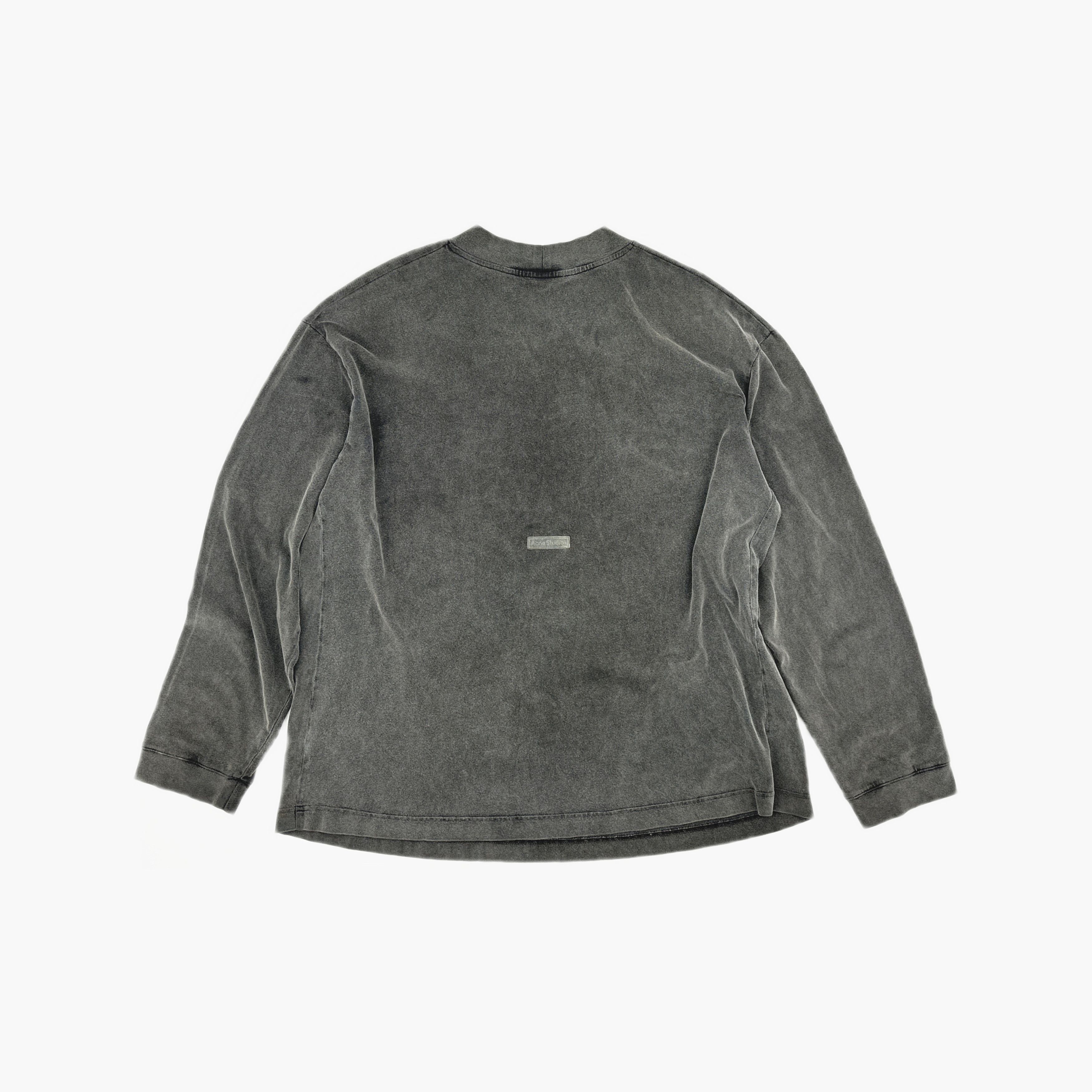Acne Studios Acne Studios Washed Long Sleeve T-Shirt Size M Size US M / EU 48-50 / 2 - 2 Thumbnail