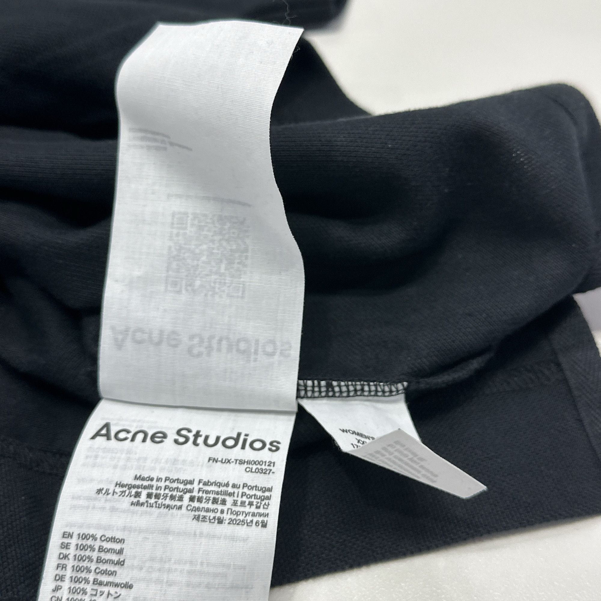 Acne Studios Acne Studios Embroidered Logo T-Shirt US XL Size US XL / EU 56 / 4 - 6 Thumbnail