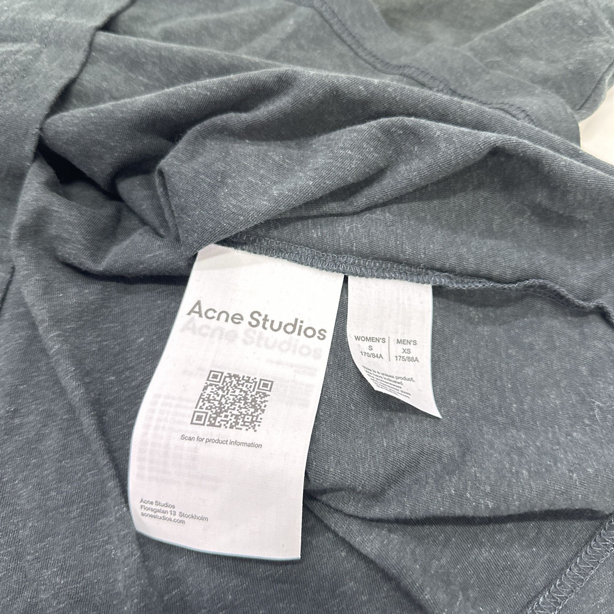 Acne Studios Acne Studios Logo T-Shirt Size XS Size US XS / EU 42 / 0 - 4 Thumbnail