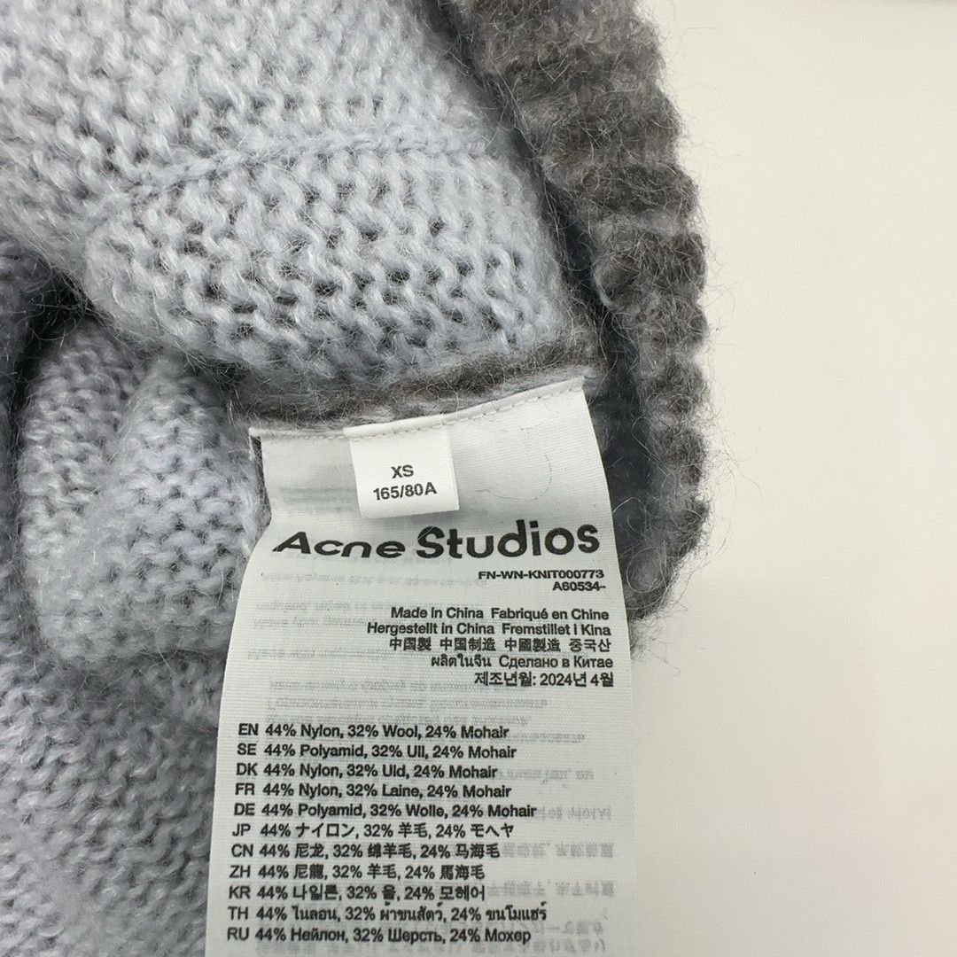 Acne Studios Acne Studios Mohair Blend V-Neck Cardigan Size XS Size XS / US 0-2 / IT 36-38 - 3 Thumbnail
