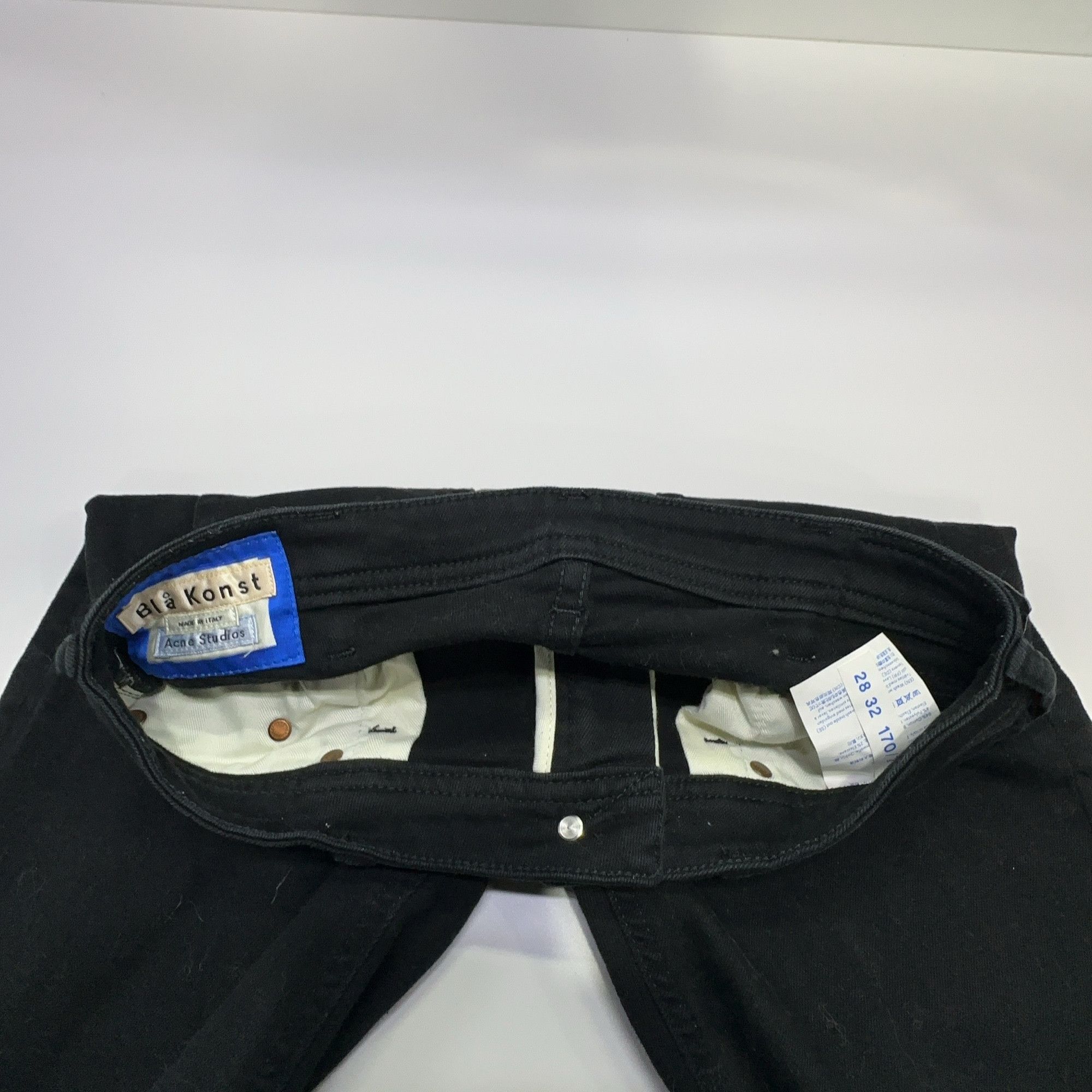 Acne Studios Acne Studios Stay Black Denim Jeans Size 28 Size US 28 / EU 44 - 6 Thumbnail