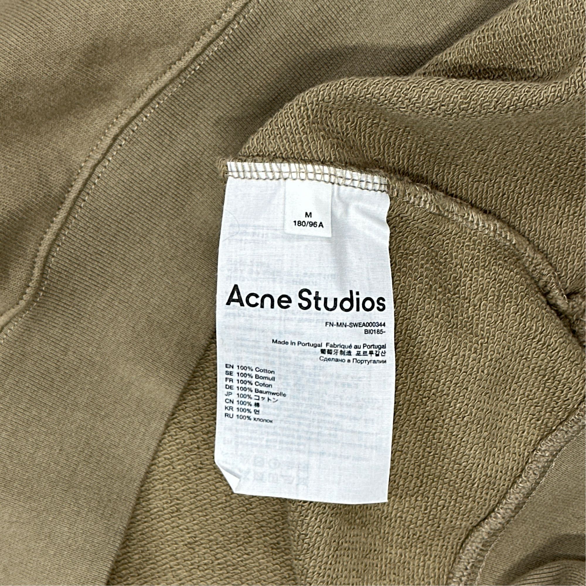 Acne Studios Acne Studios Printed Logo Sweatshirt Size M Size US M / EU 48-50 / 2 - 2 Thumbnail