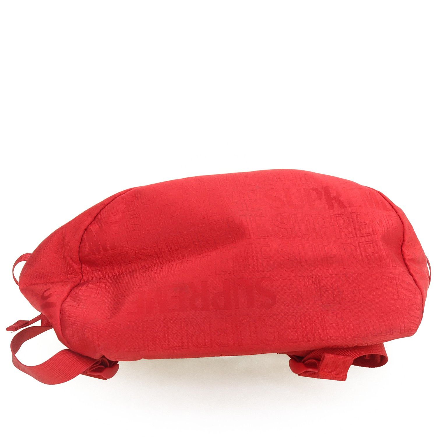 Supreme Supreme Jacquard Logo Backpack Red ONE SIZE Size ONE SIZE - 3 Thumbnail