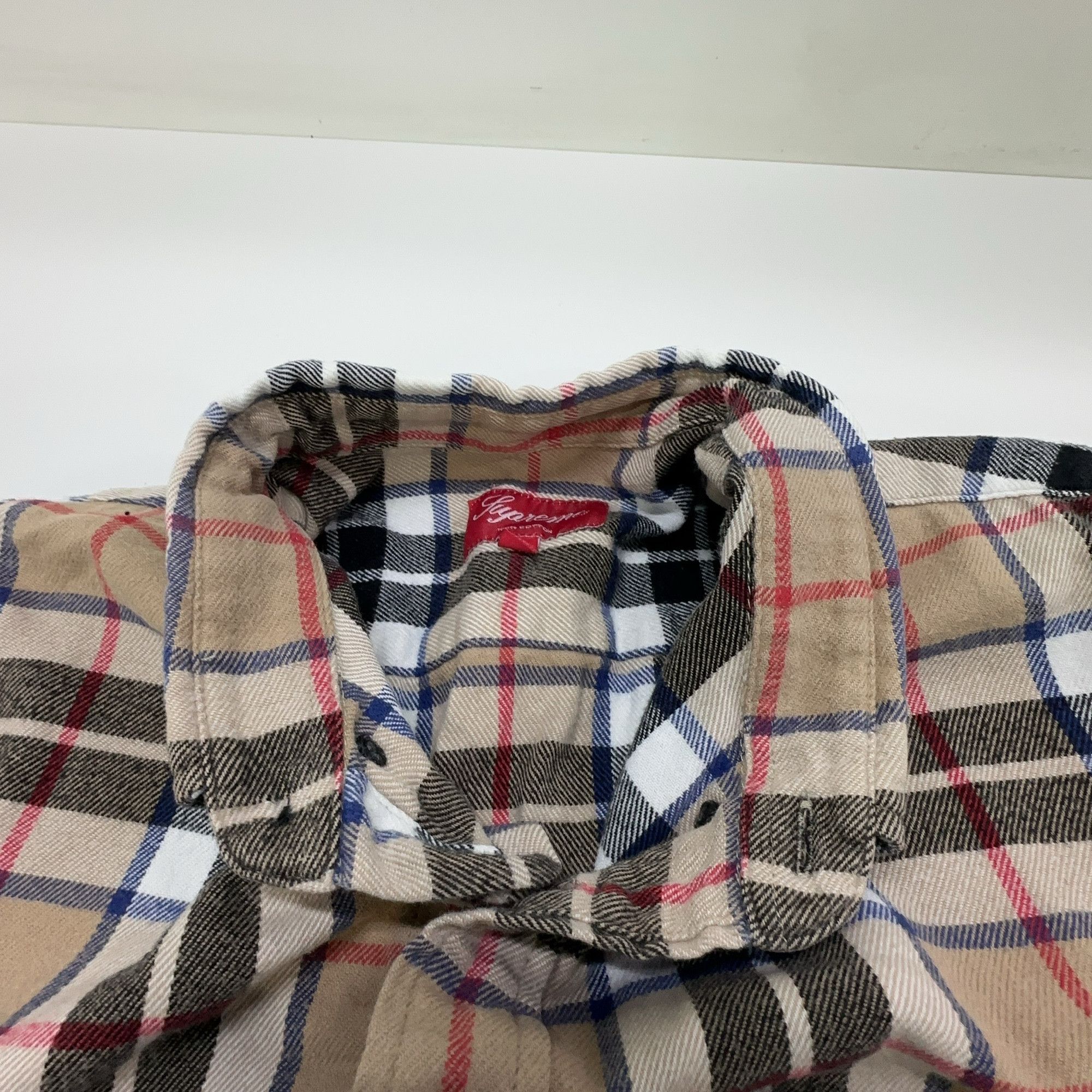 Supreme Supreme Tartan Flannel Shirt Size M Size US M / EU 48-50 / 2 - 5 Thumbnail