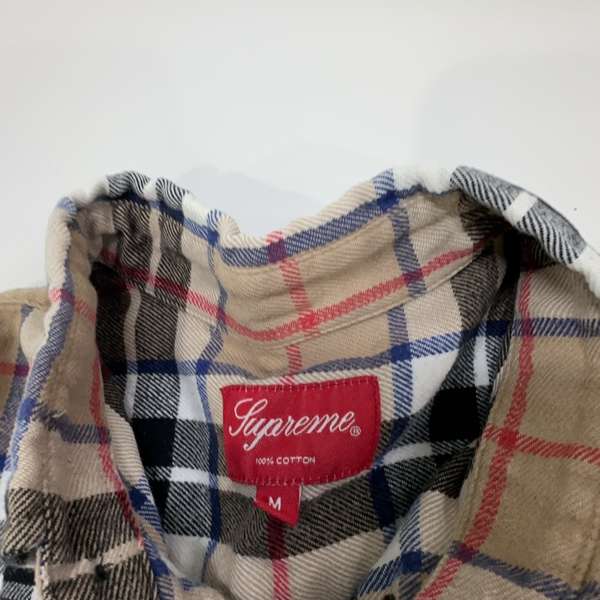 Supreme Supreme Tartan Flannel Shirt Size M Size US M / EU 48-50 / 2 - 4 Thumbnail