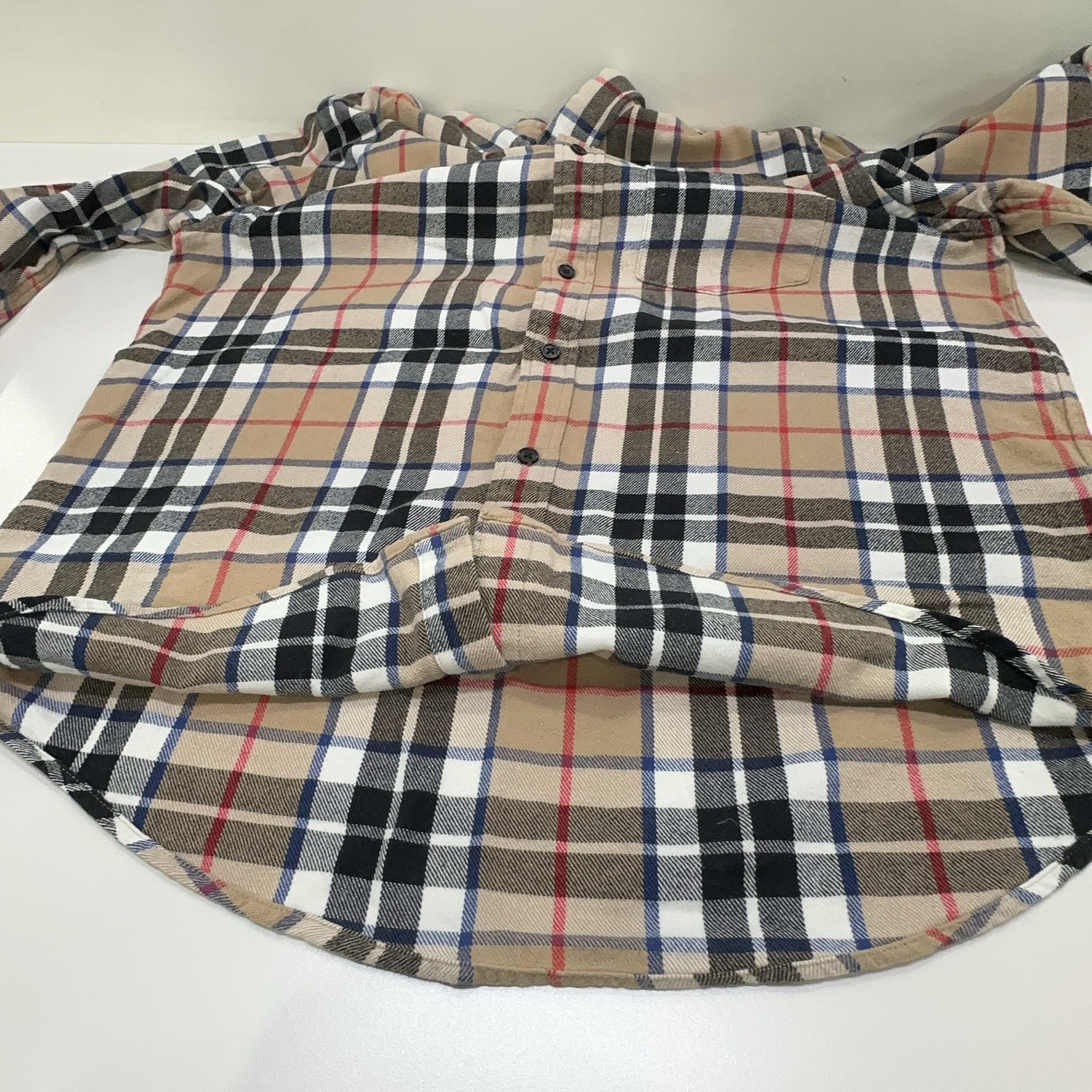 Supreme Supreme Tartan Flannel Shirt Size M Size US M / EU 48-50 / 2 - 7 Thumbnail