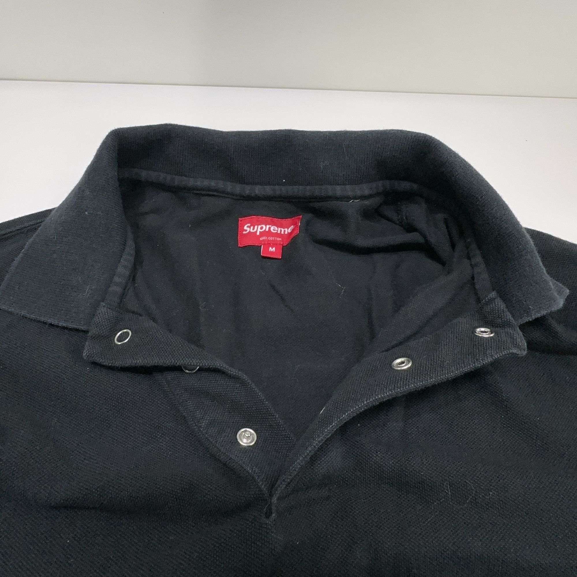 Supreme Supreme Corner Arc Long Sleeve Polo Size M Size US M / EU 48-50 / 2 - 5 Thumbnail