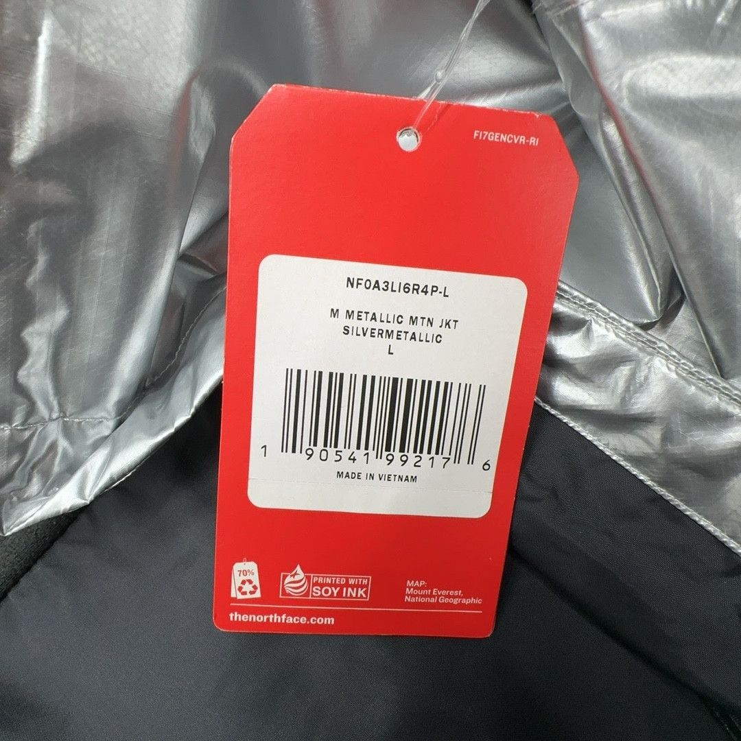 Supreme Supreme x The North Face Metallic Mountain Jacket Size L Size US L / EU 52-54 / 3 - 5 Thumbnail