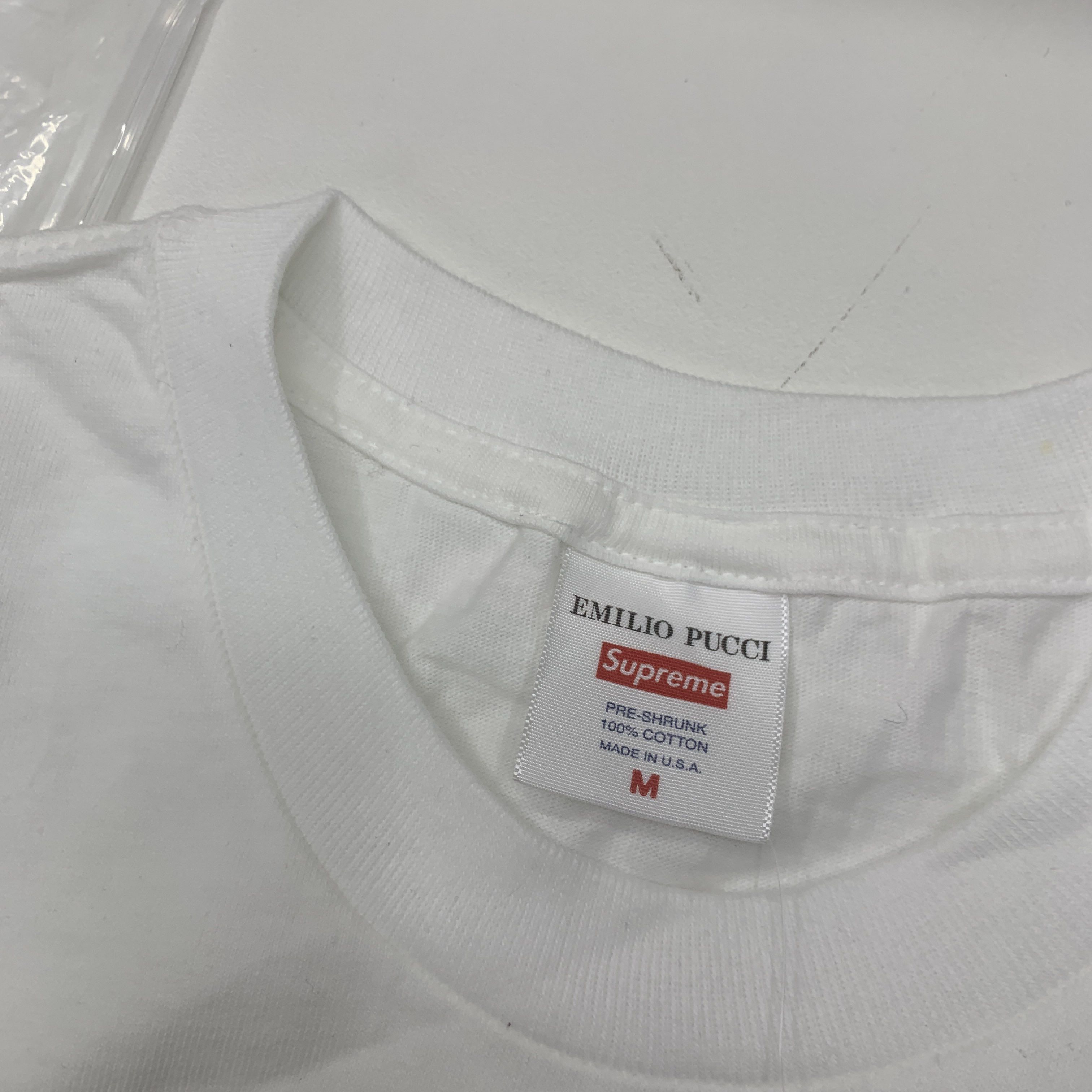 Supreme Supreme x Emilio Pucci Box Logo Tee Size M Size US M / EU 48-50 / 2 - 4 Thumbnail