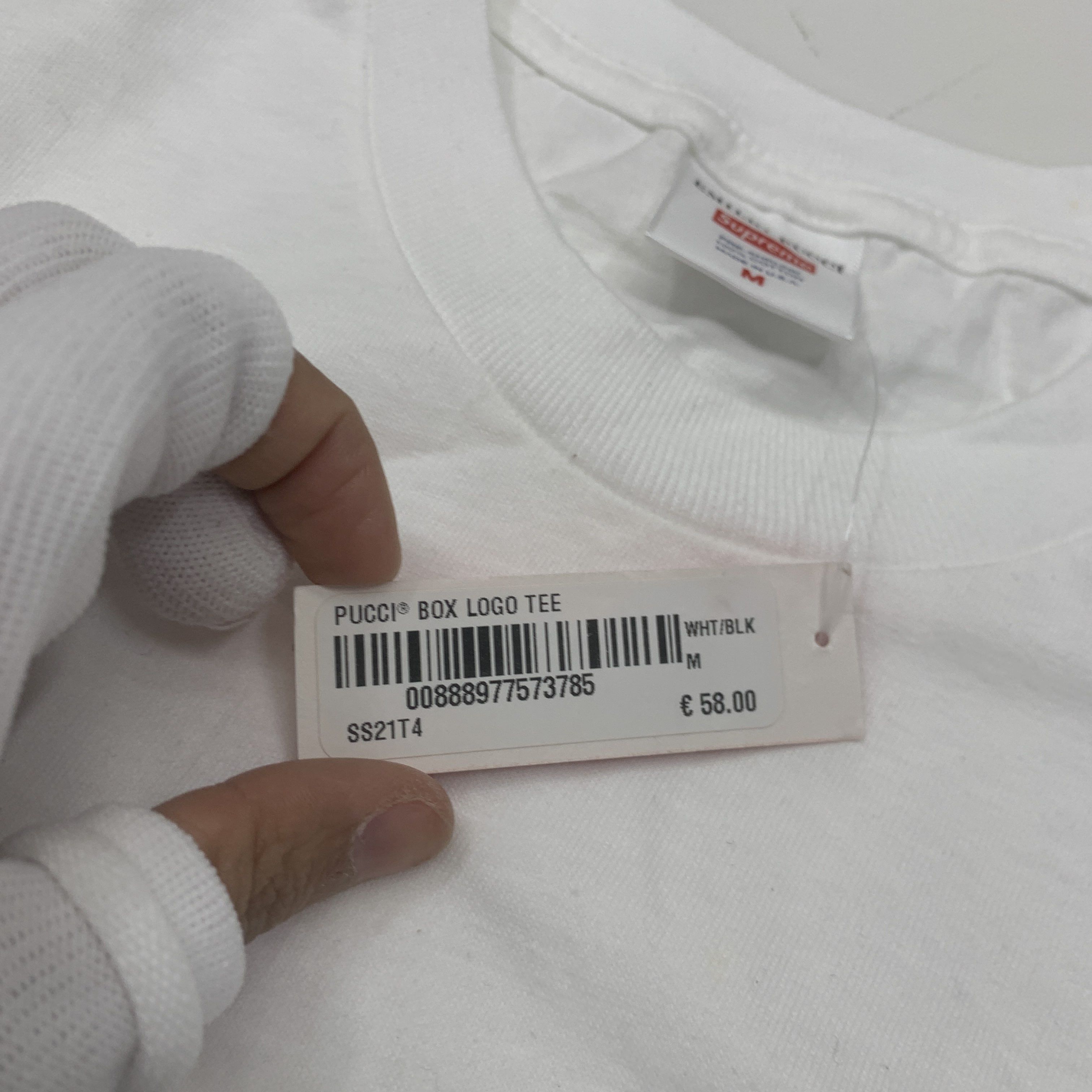 Supreme Supreme x Emilio Pucci Box Logo Tee Size M Size US M / EU 48-50 / 2 - 5 Thumbnail