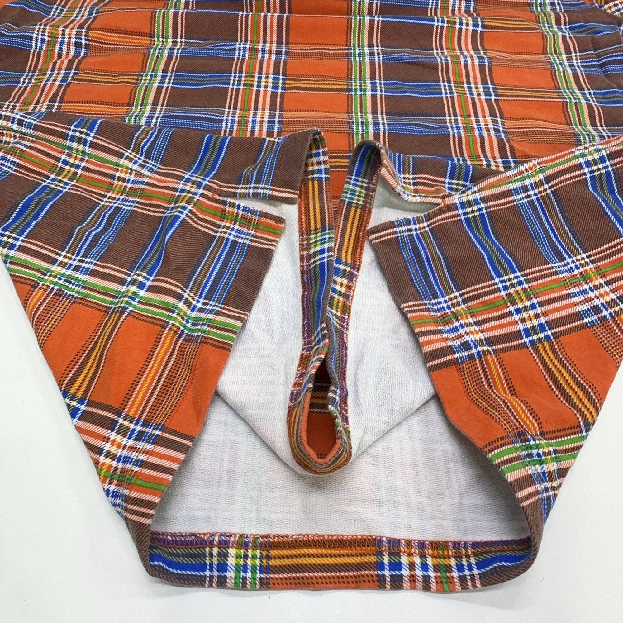 Supreme Supreme Plaid Zip Long Sleeve Polo Size XL Size US XL / EU 56 / 4 - 8 Thumbnail