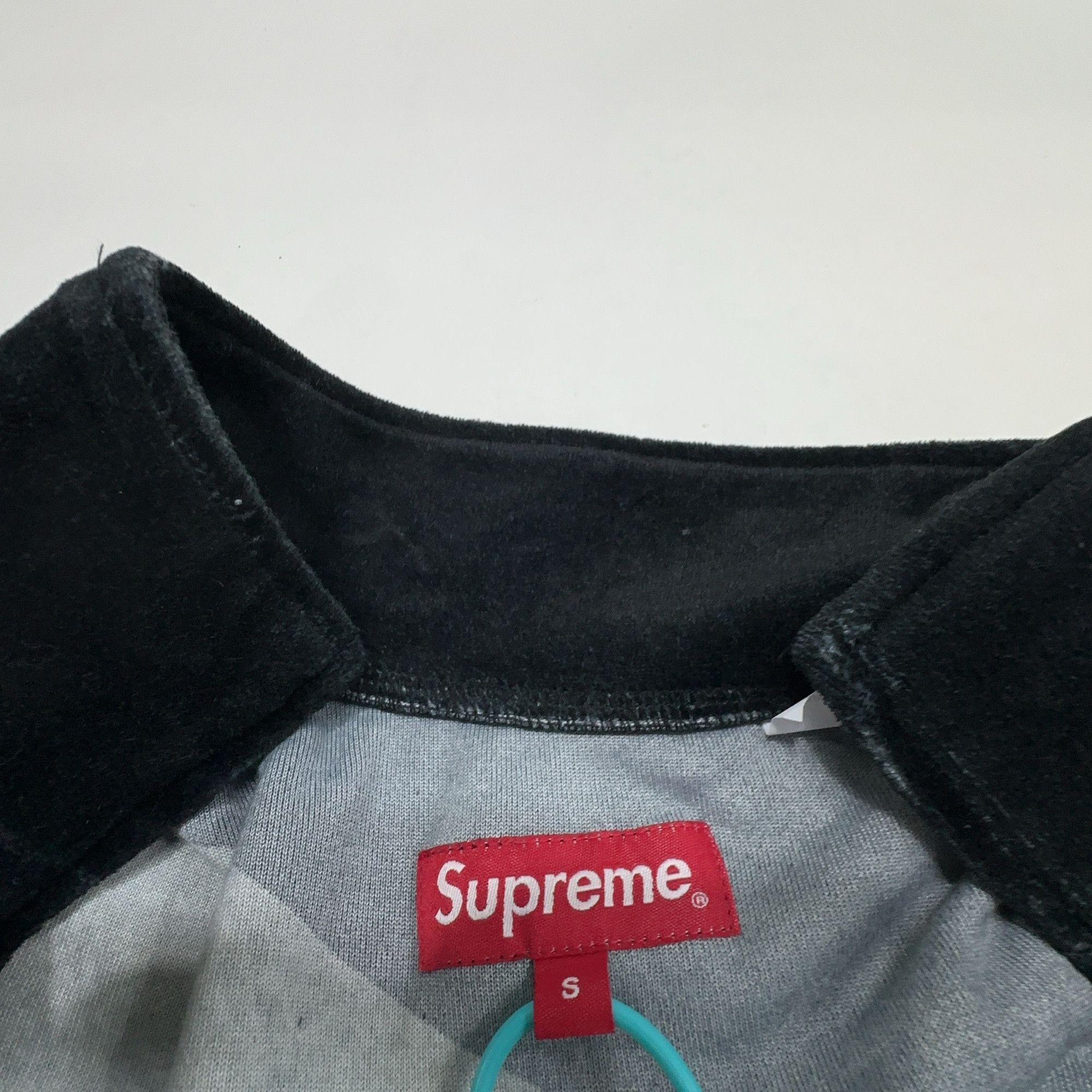 Supreme Supreme Geo Velour Track Jacket Black Size S Size US S / EU 44-46 / 1 - 3 Thumbnail