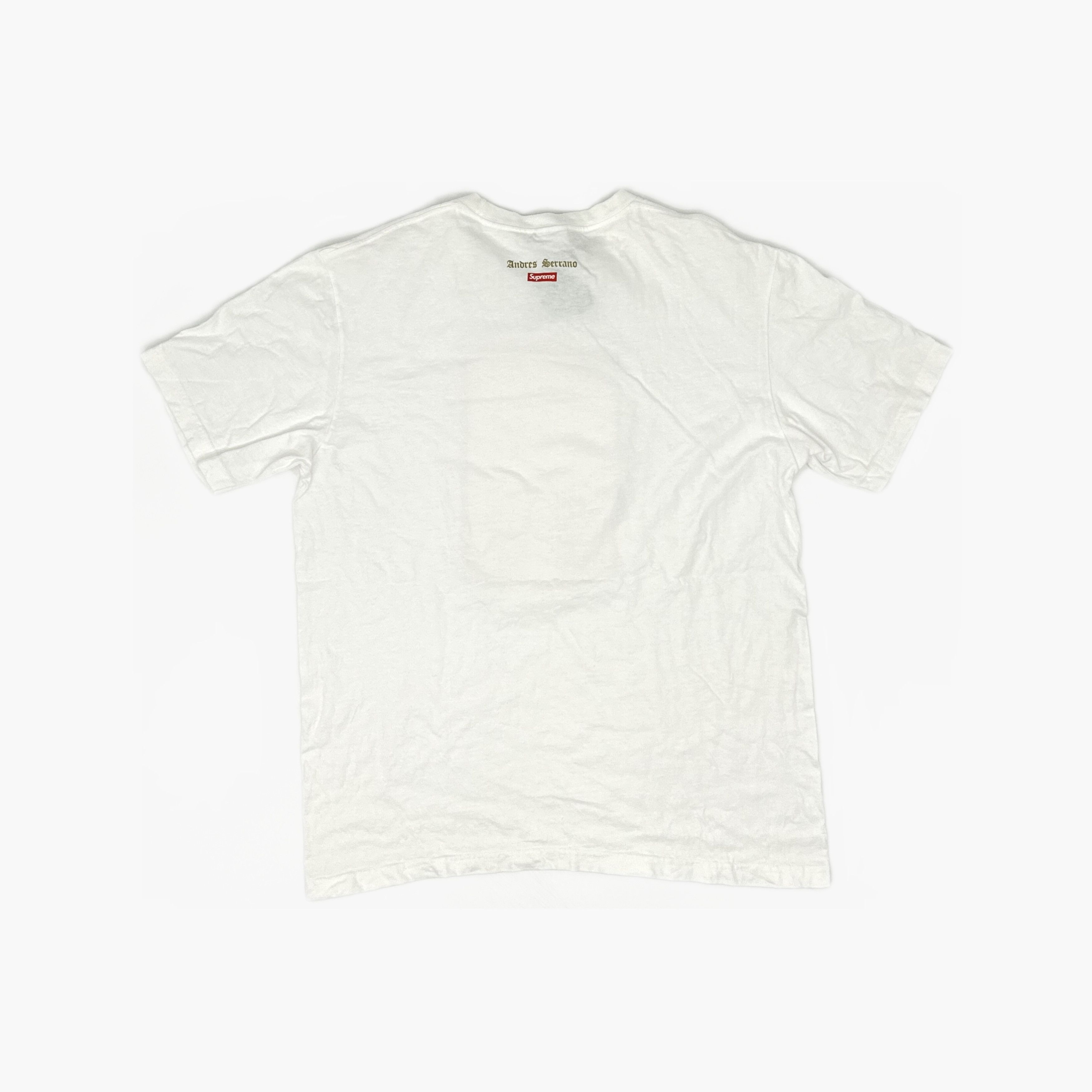 Supreme Supreme x Andres Serrano Piss Christ T-Shirt Size M Size US M / EU 48-50 / 2 - 2 Thumbnail