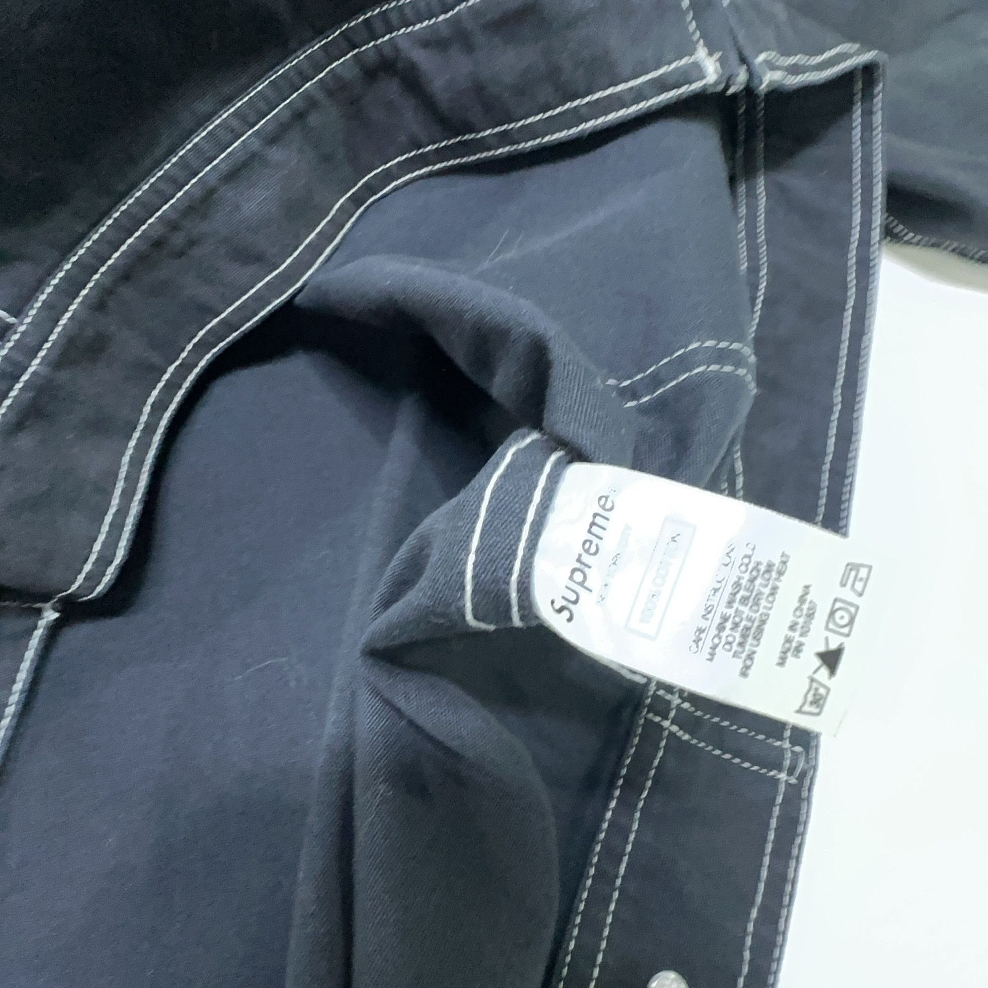 Supreme Supreme Contrast Stitch Zip-Up Jacket Size M Size US M / EU 48-50 / 2 - 4 Thumbnail