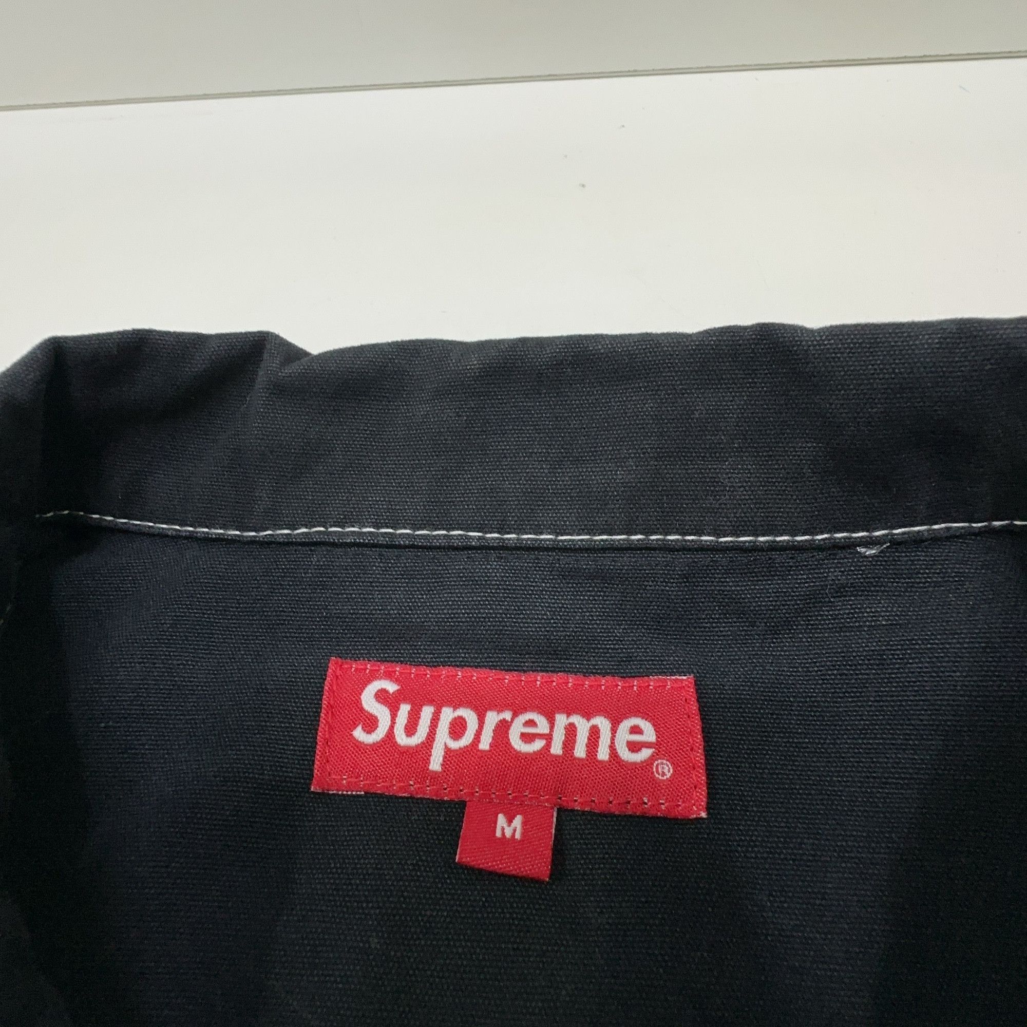 Supreme Supreme Contrast Stitch Zip-Up Jacket Size M Size US M / EU 48-50 / 2 - 3 Thumbnail