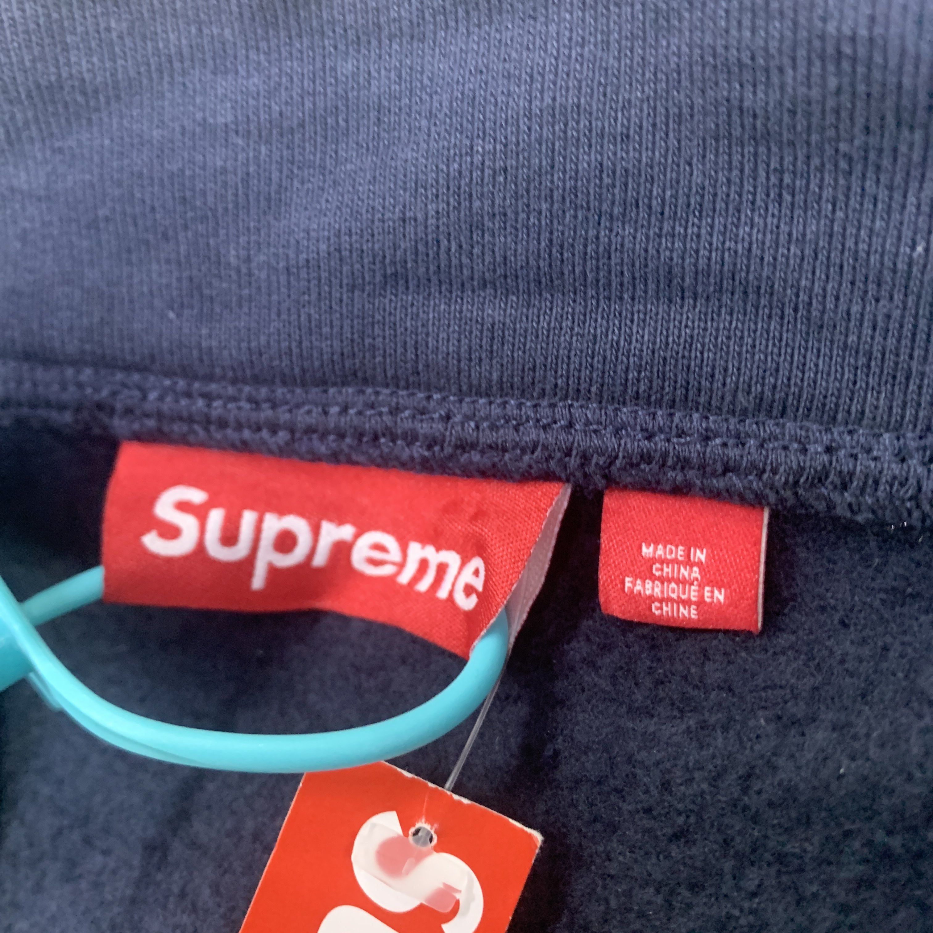 Supreme Supreme Mascots Zip Up Sweatshirt Navy Size L Size US L / EU 52-54 / 3 - 2 Thumbnail