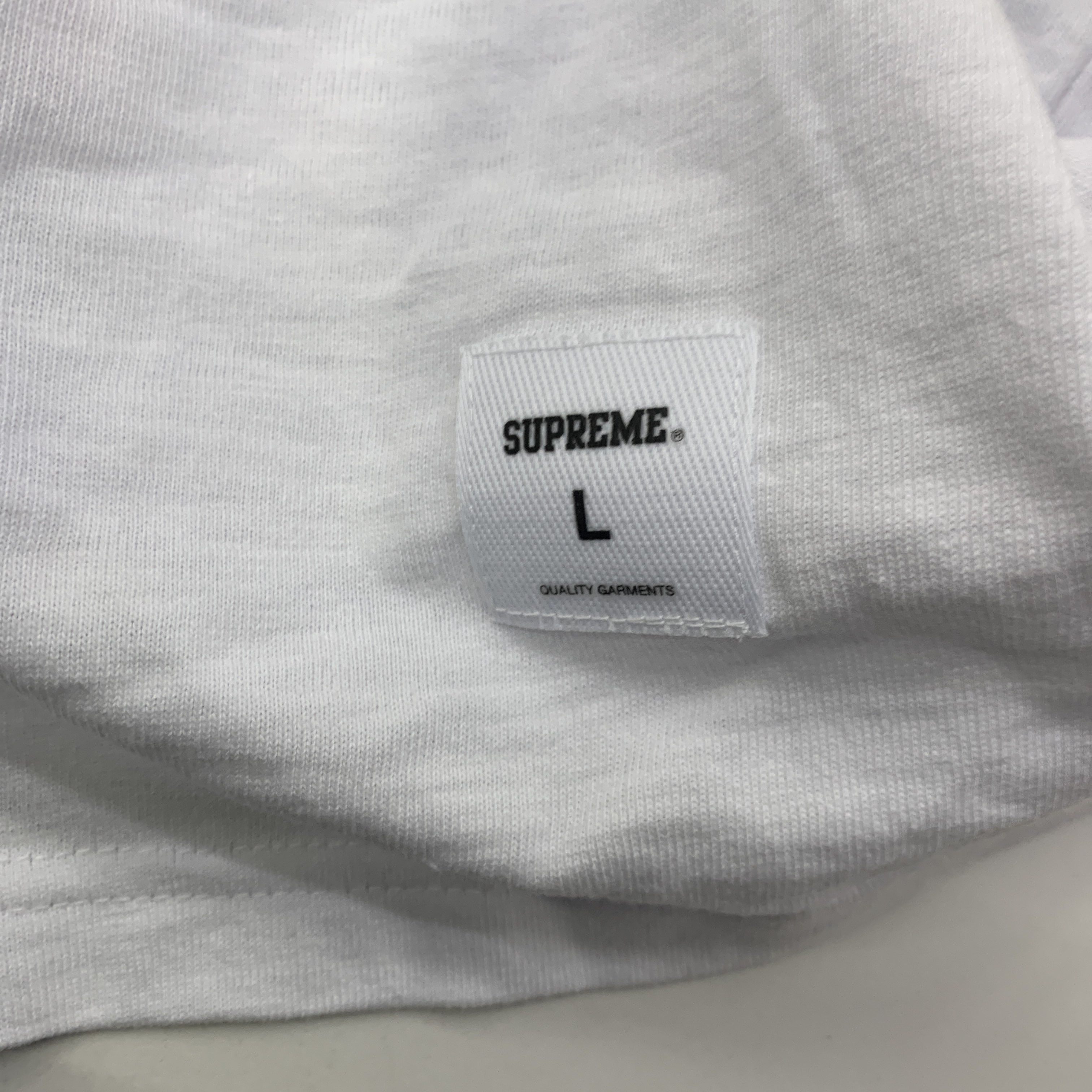 Supreme Supreme Stencil Embroidered T-Shirt Size L Size US L / EU 52-54 / 3 - 5 Thumbnail
