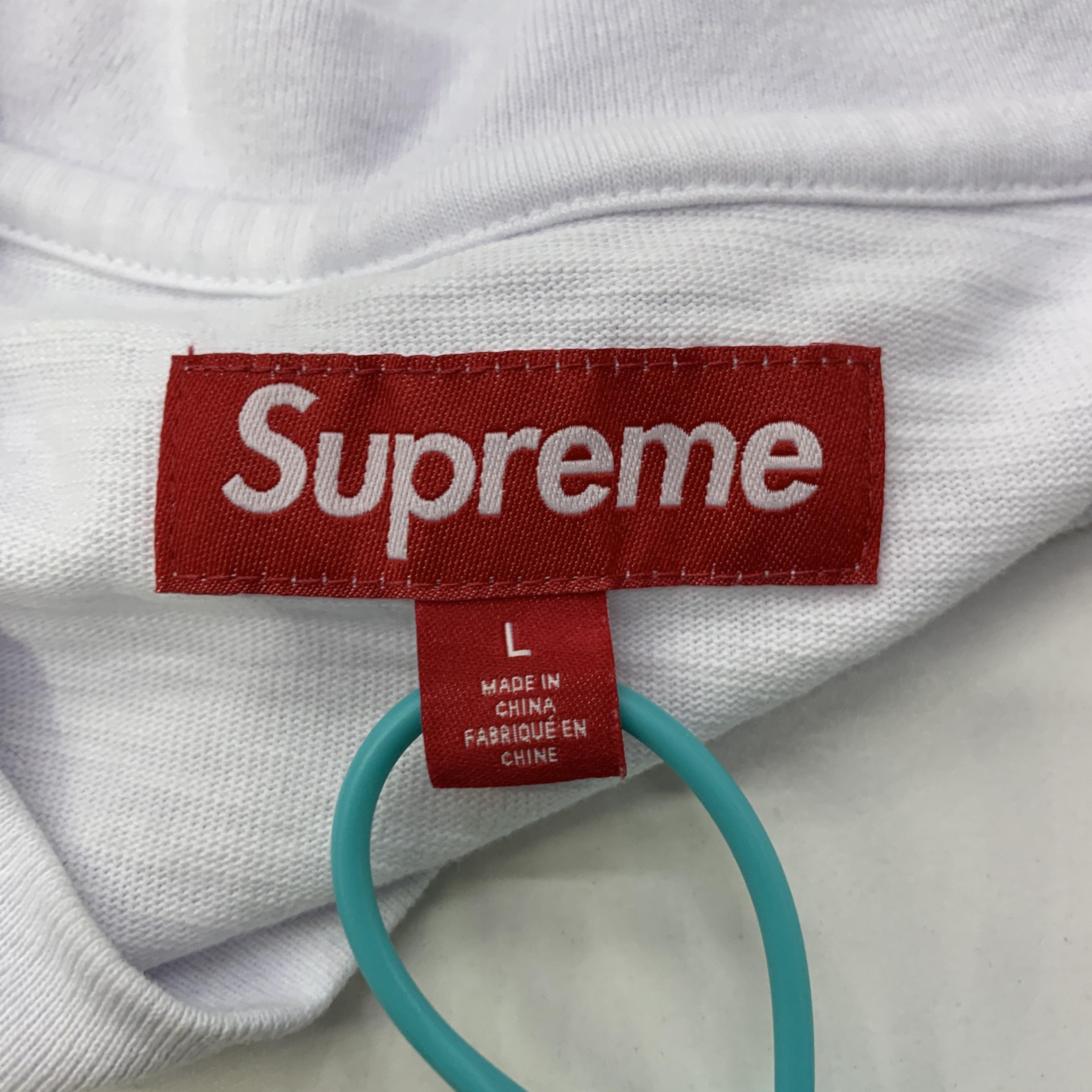Supreme Supreme Stencil Embroidered T-Shirt Size L Size US L / EU 52-54 / 3 - 3 Thumbnail