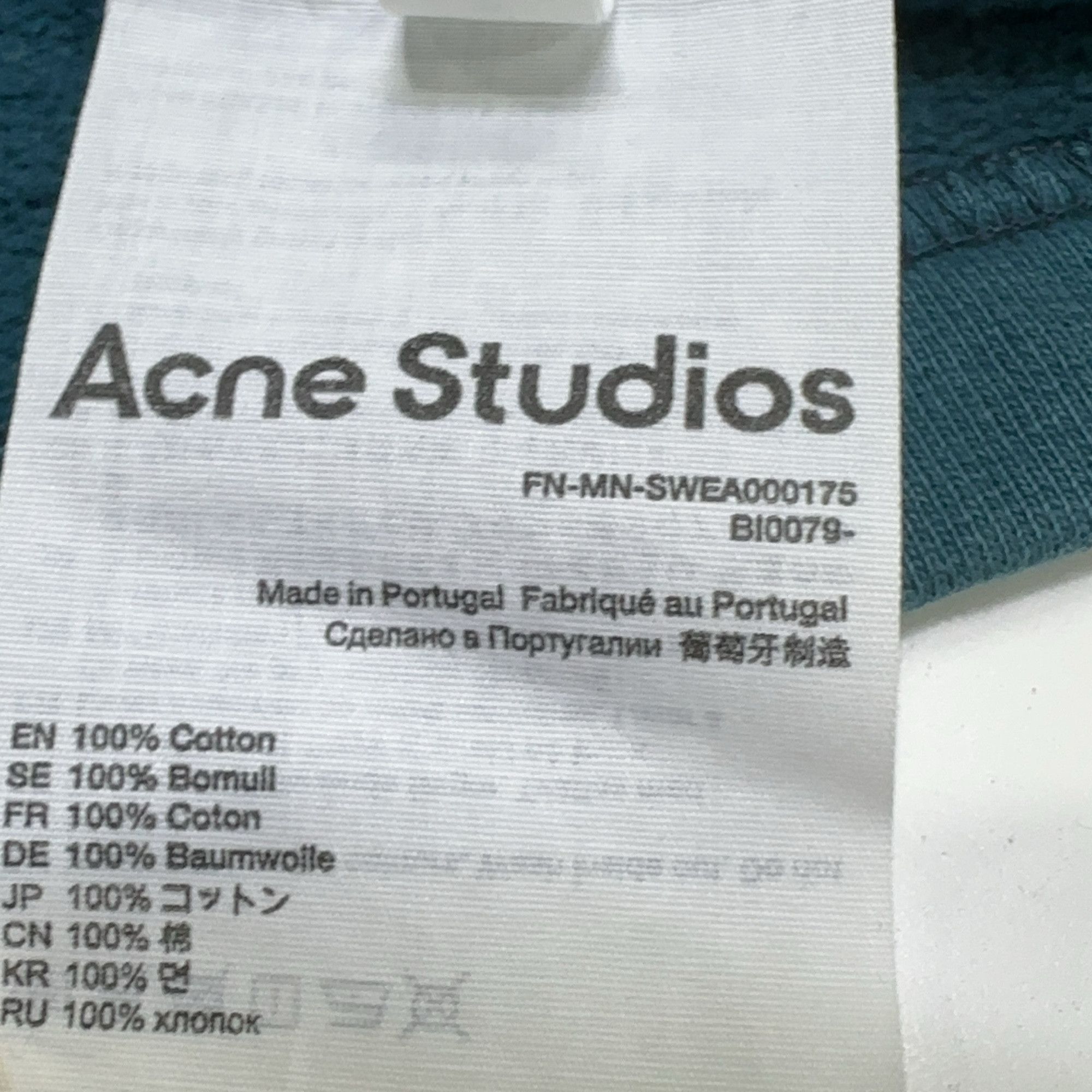 Acne Studios Acne Studios Logo Hoodie Size M Size US M / EU 48-50 / 2 - 4 Thumbnail