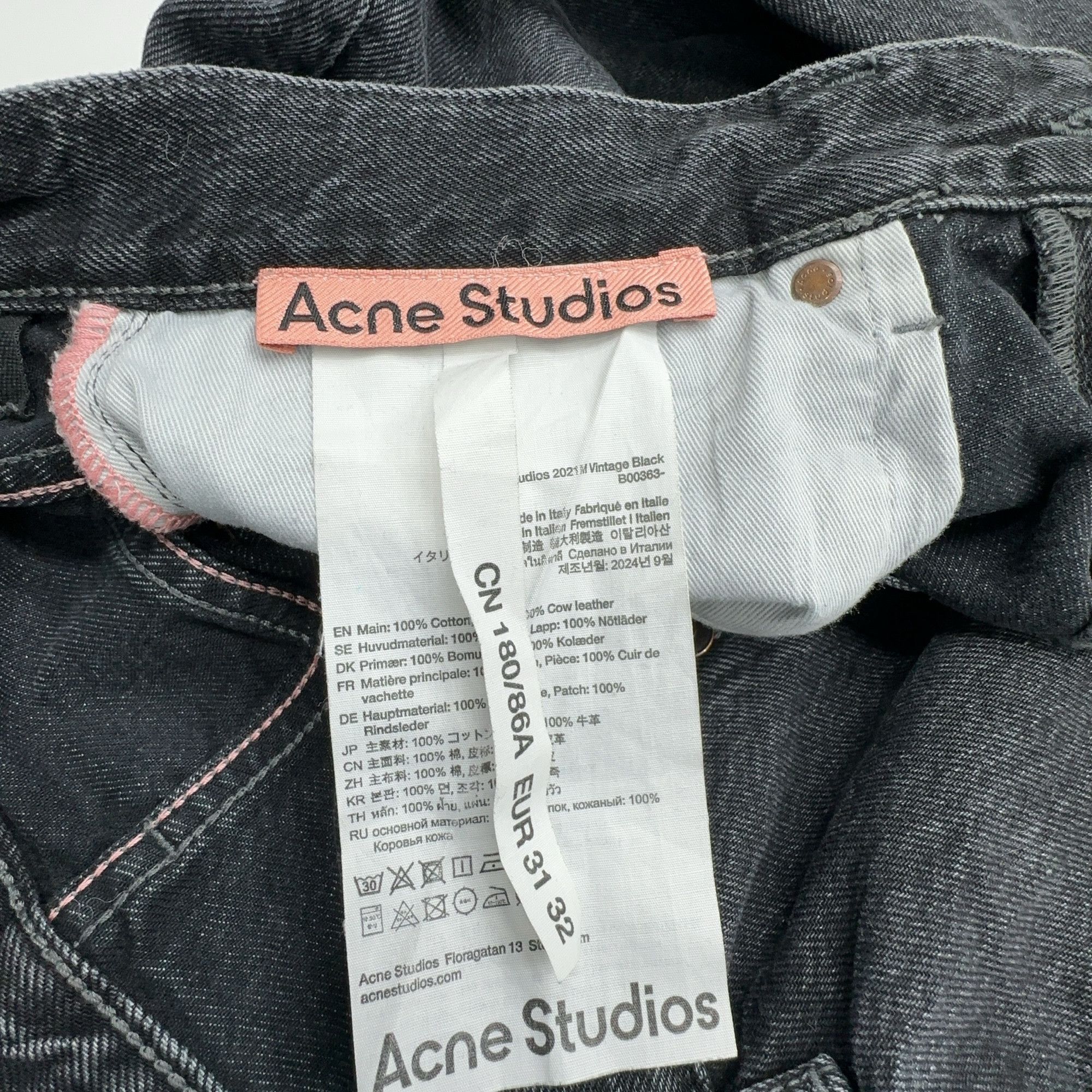 Acne Studios Acne Studios 2021M Jeans Size 31 Size US 31 - 3 Thumbnail