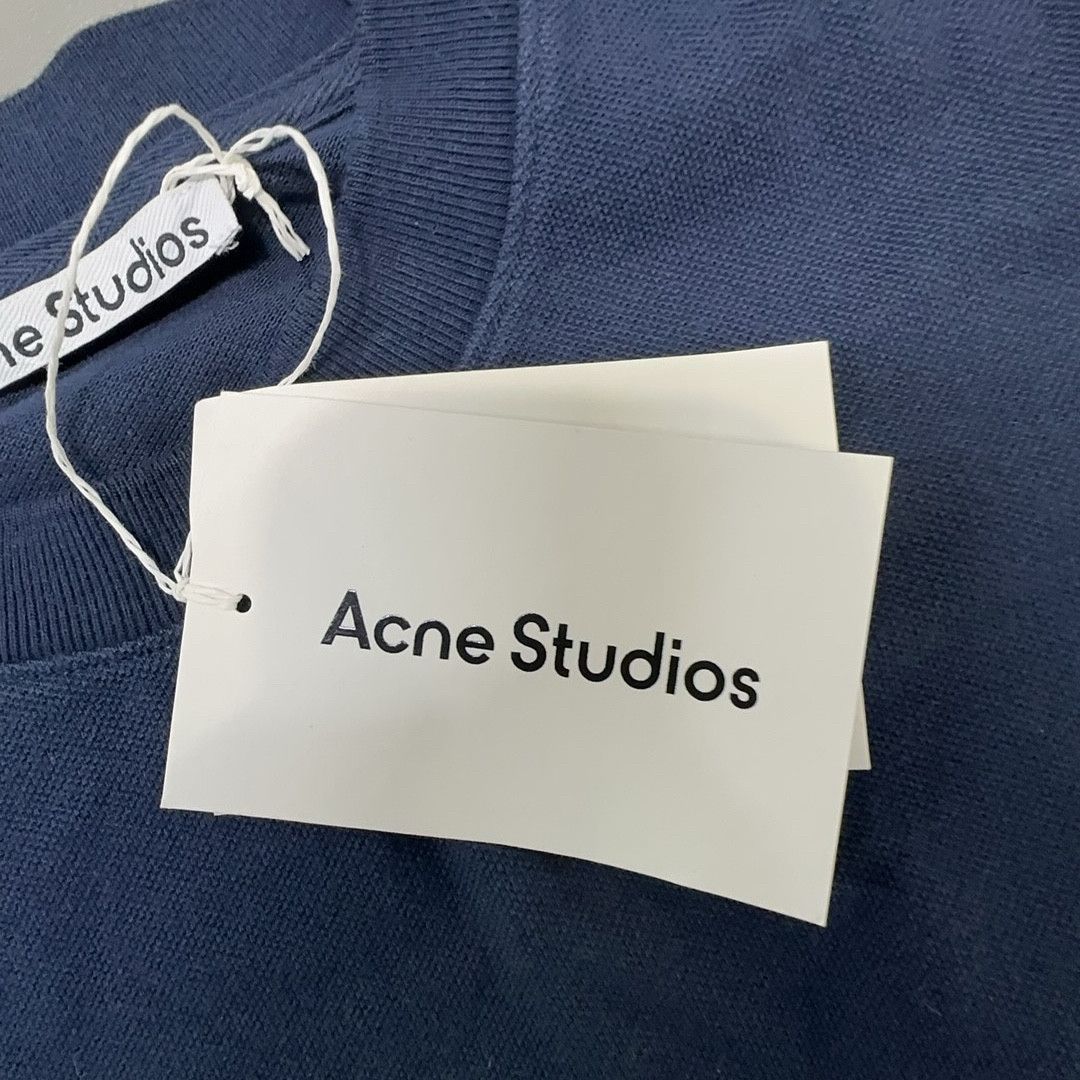 Acne Studios Acne Studios Script Logo Long Sleeve T-Shirt Size S Size US S / EU 44-46 / 1 - 4 Thumbnail