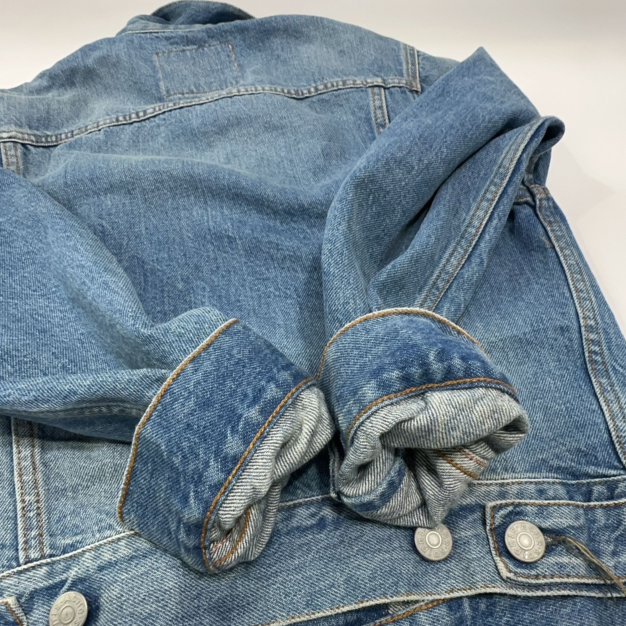 Acne Studios Acne Studios Blue Denim Jacket Size 34 Size XXS / US 00 / IT 34 - 12 Thumbnail