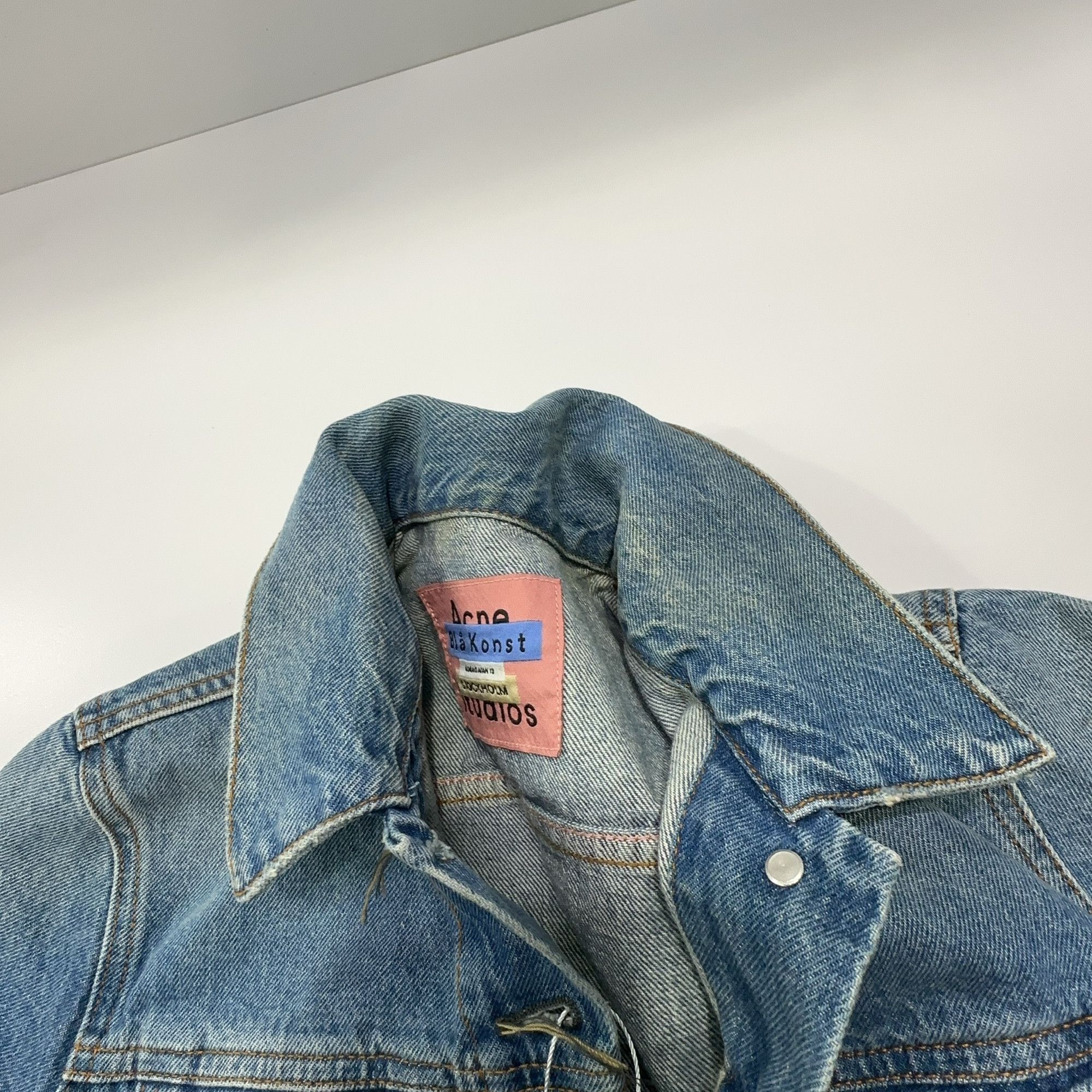 Acne Studios Acne Studios Blue Denim Jacket Size 34 Size XXS / US 00 / IT 34 - 6 Thumbnail