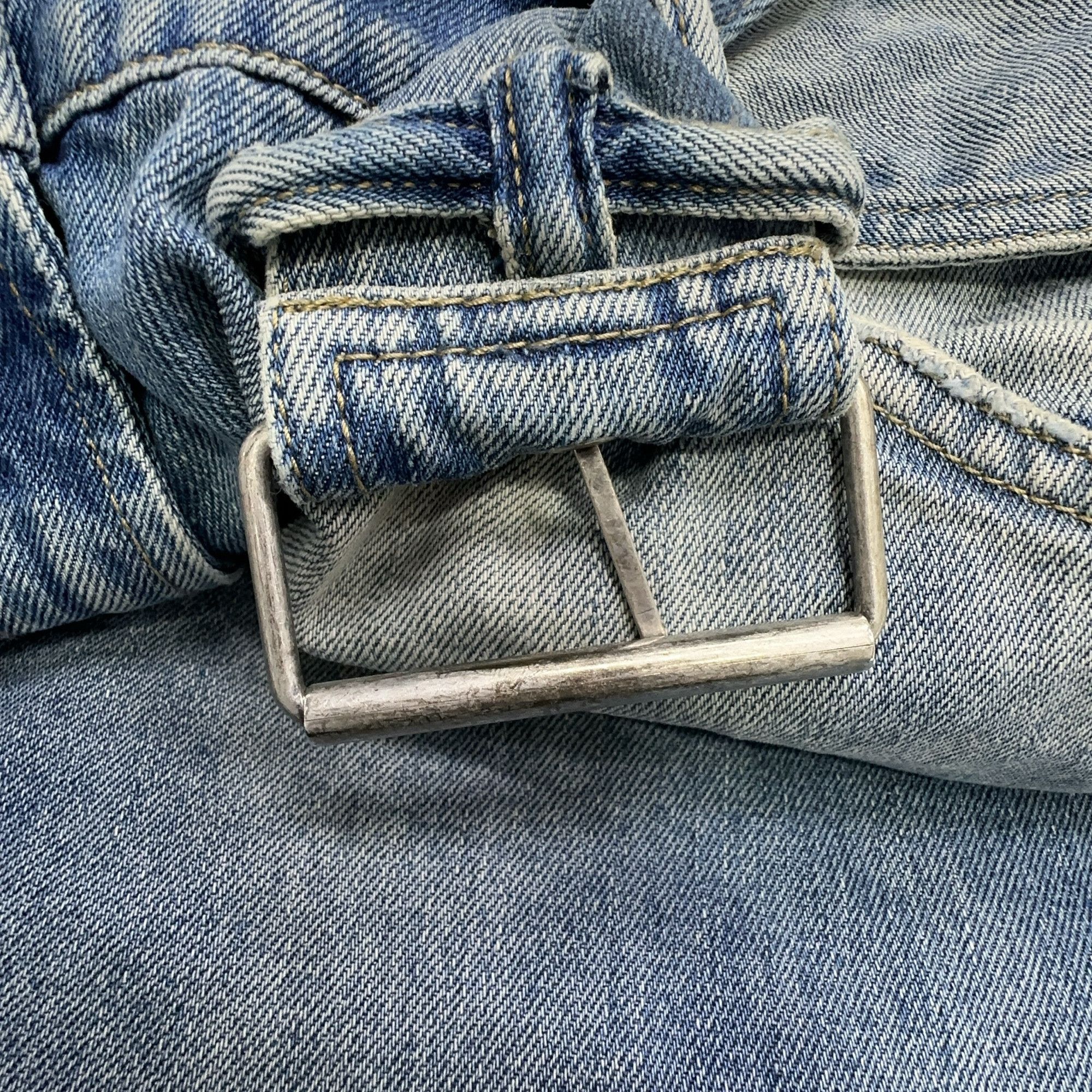 Acne Studios Acne Studios Belted Denim Jeans Size 36 Size 26" / US 2 / IT 38 - 4 Thumbnail