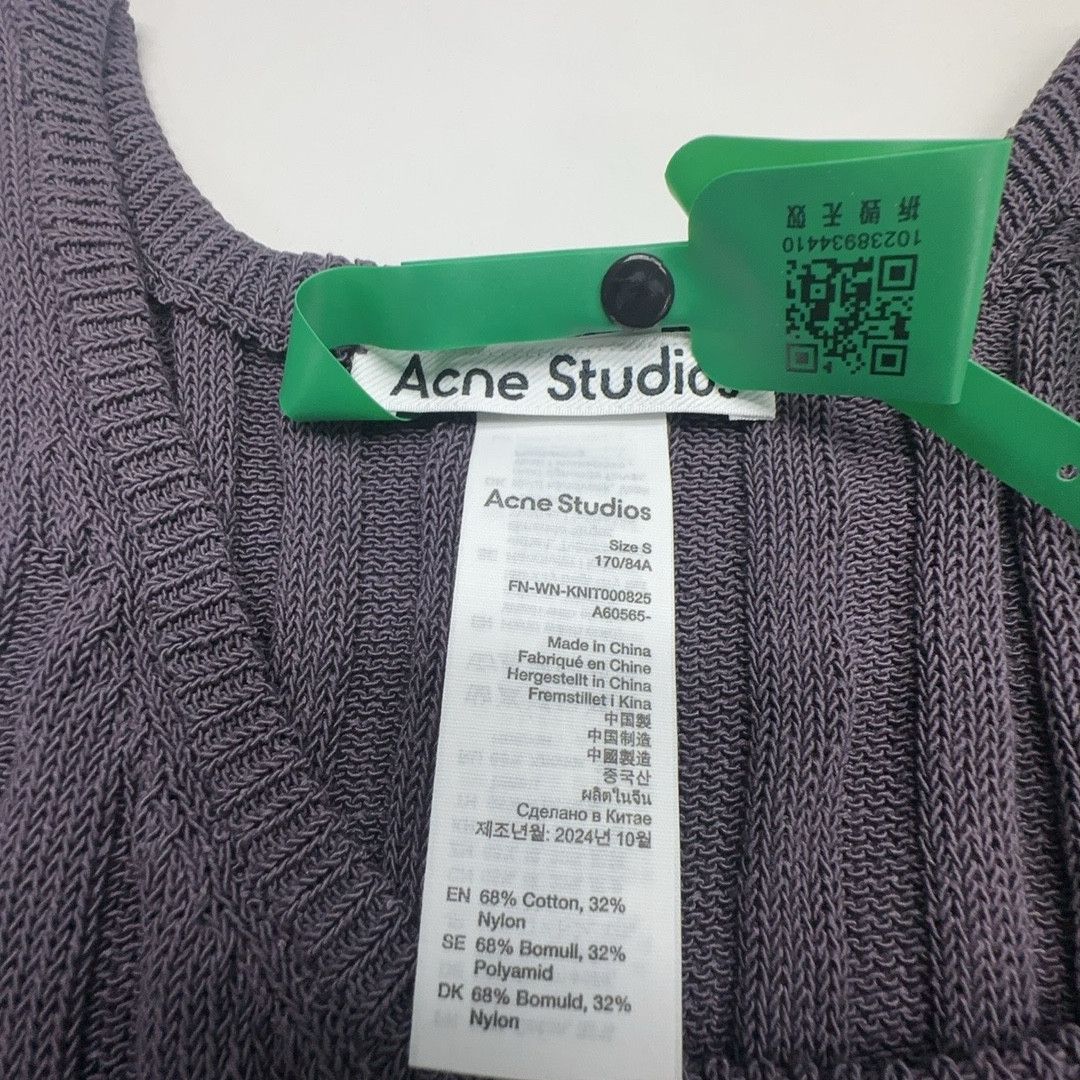 Acne Studios Acne Studios Ribbed Knit Tank Top Size S Size S / US 4 / IT 40 - 3 Thumbnail
