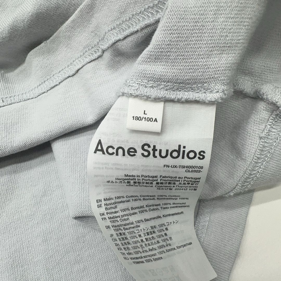 Acne Studios Acne Studios Logo Layered Long Sleeve T-Shirt Size L Size US L / EU 52-54 / 3 - 4 Thumbnail