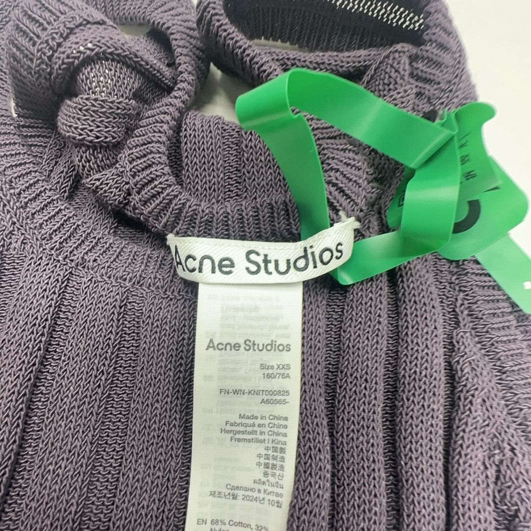 Acne Studios Acne Studios Ribbed Tank Top XXS Size XXS / US 00 / IT 34 - 3 Thumbnail