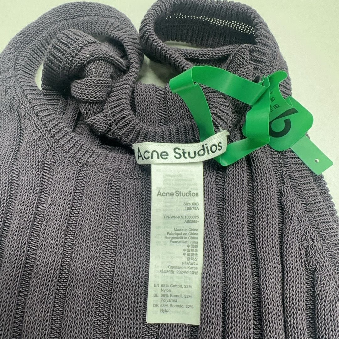 Acne Studios Acne Studios Ribbed Tank Top XXS Size XXS / US 00 / IT 34 - 4 Thumbnail