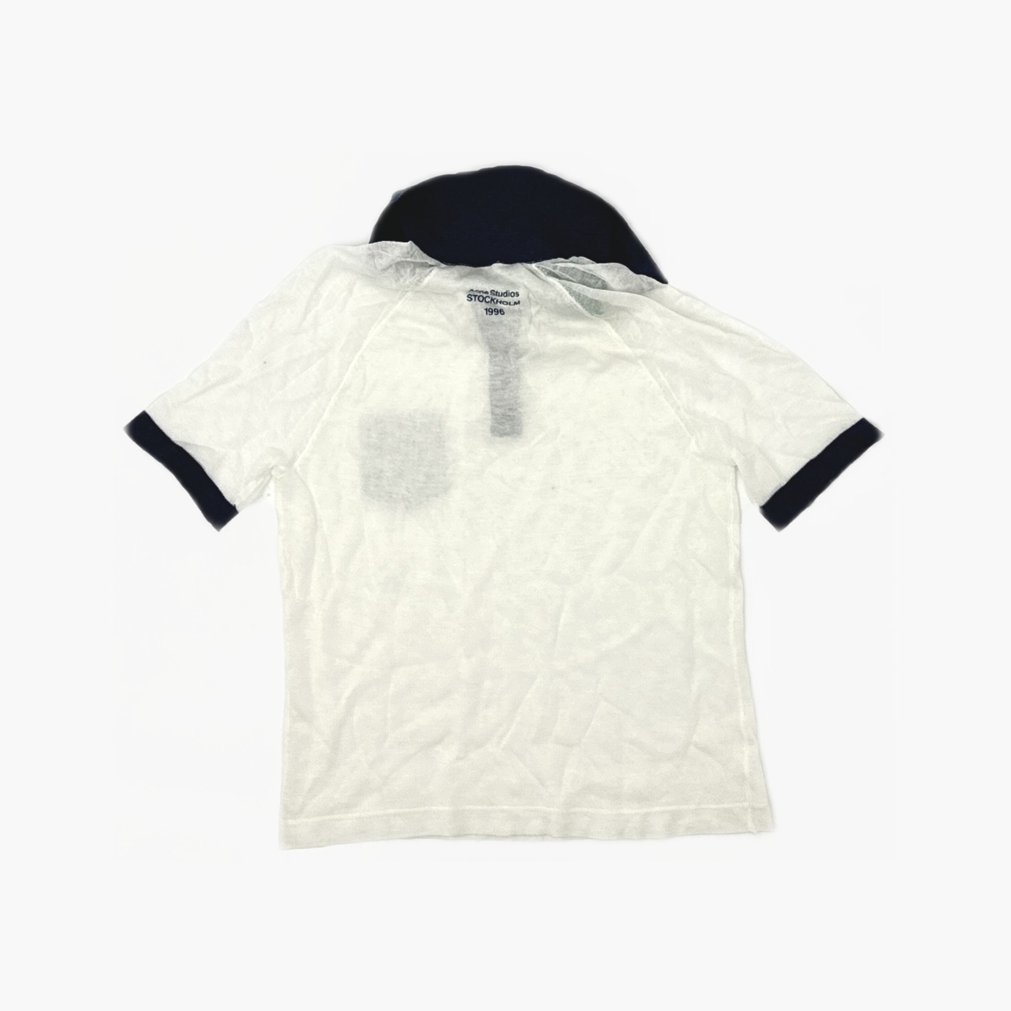 Acne Studios Acne Studios Contrast Polo Shirt Size XS Size XS / US 0-2 / IT 36-38 - 2 Thumbnail