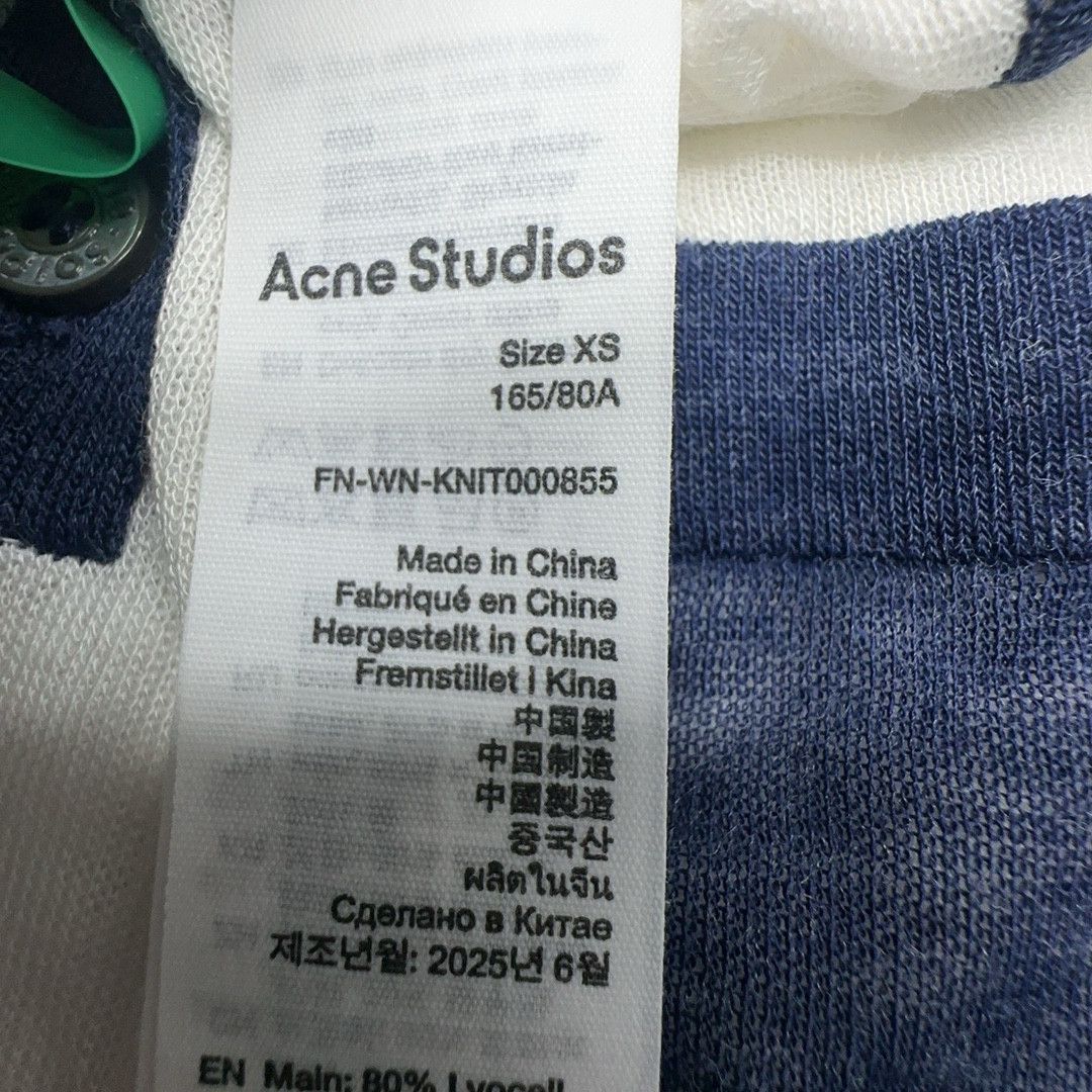Acne Studios Acne Studios Contrast Polo Shirt Size XS Size XS / US 0-2 / IT 36-38 - 3 Thumbnail