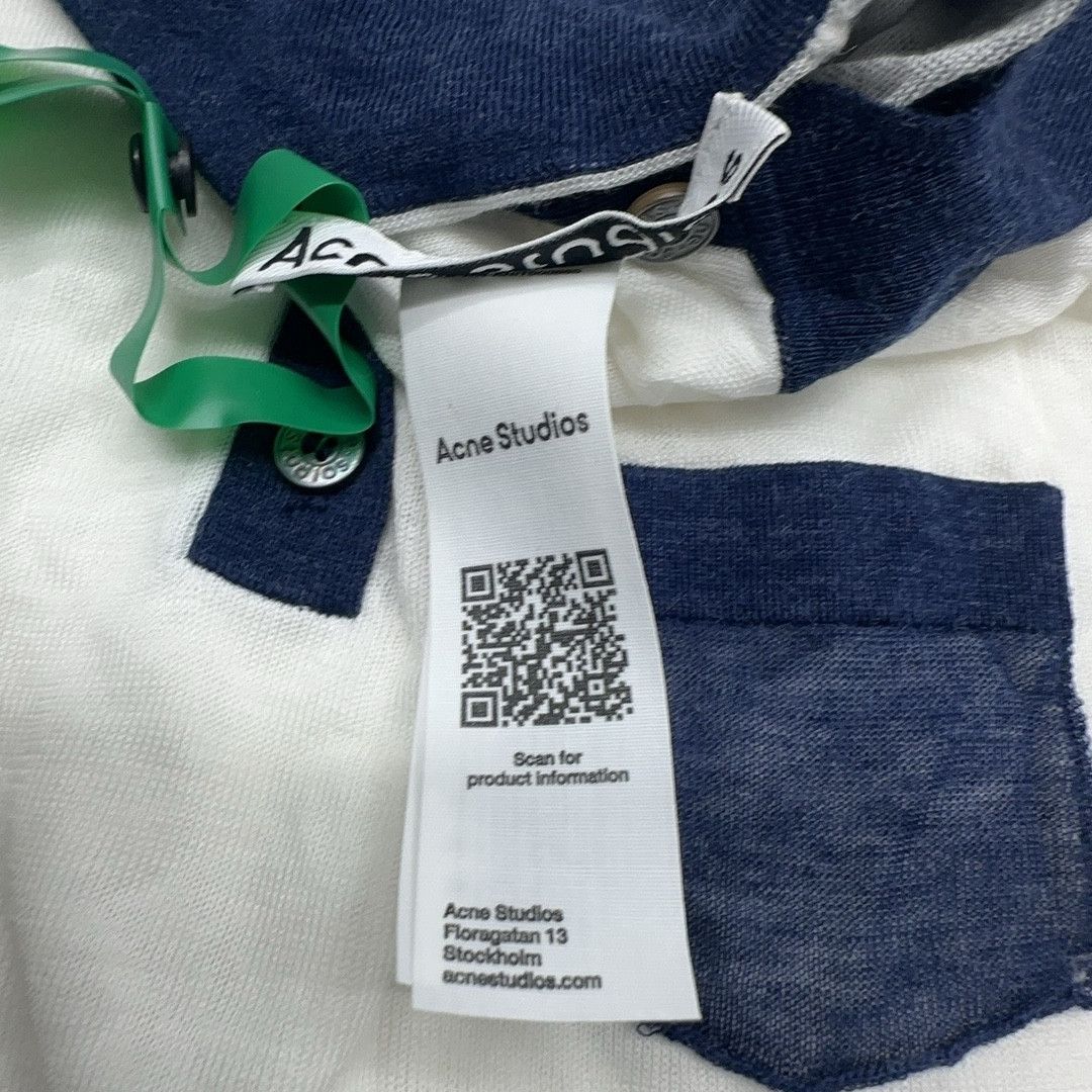 Acne Studios Acne Studios Contrast Polo Shirt Size XS Size XS / US 0-2 / IT 36-38 - 4 Thumbnail