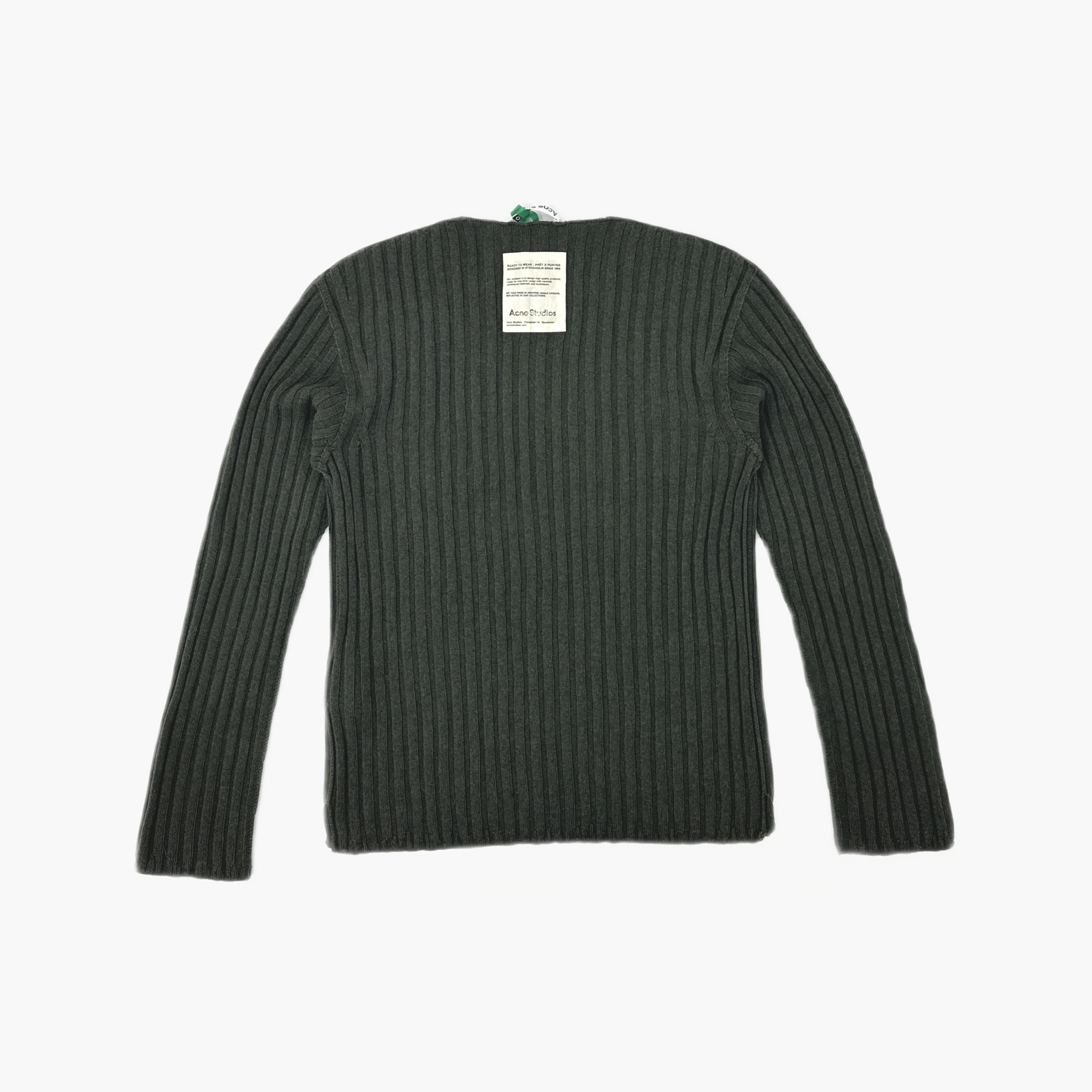 Acne Studios Acne Studios Ribbed Knit Sweater Size M Size US M / EU 48-50 / 2 - 2 Thumbnail