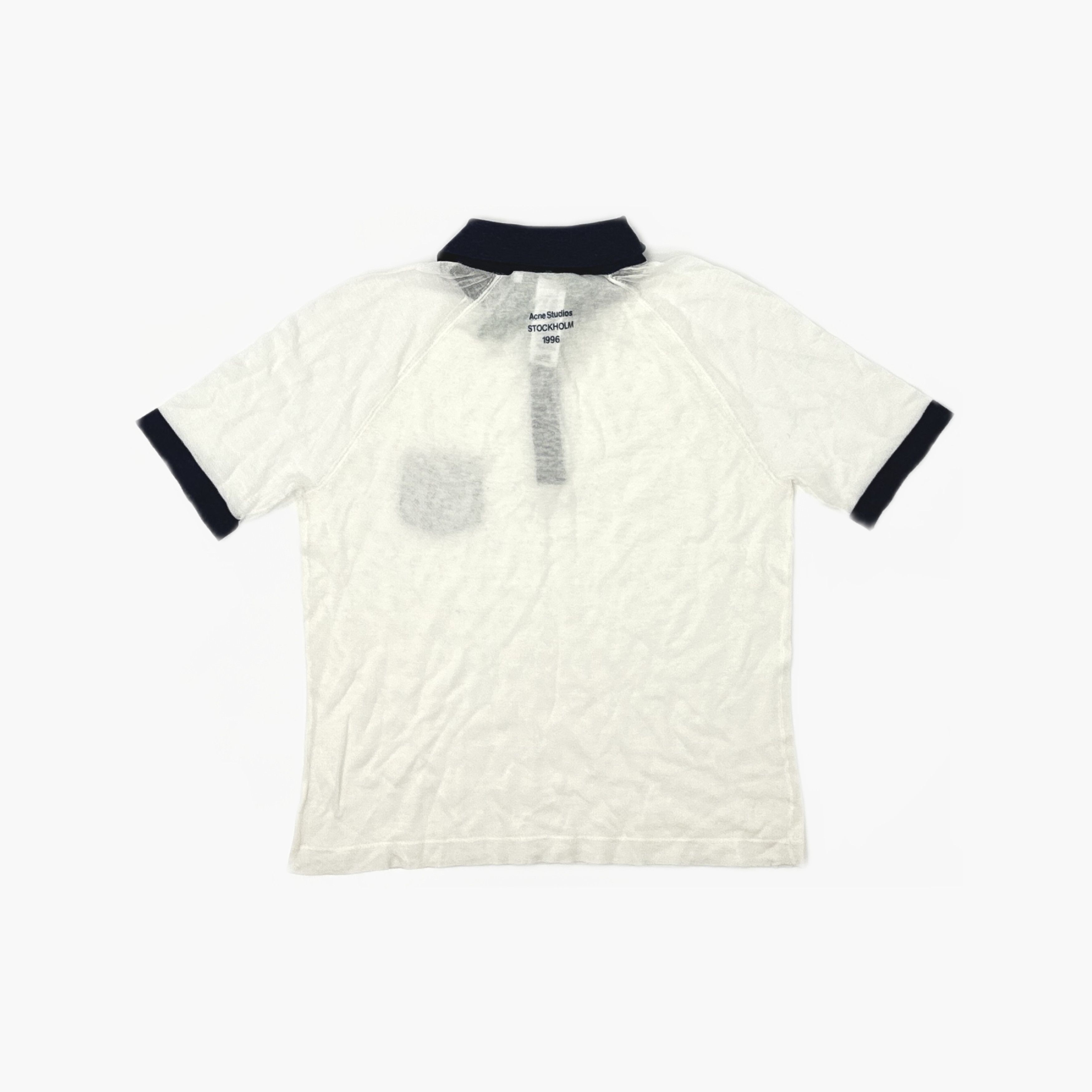 Acne Studios Acne Studios Contrast Polo Shirt Size L Size L / US 10 / IT 46 - 2 Thumbnail