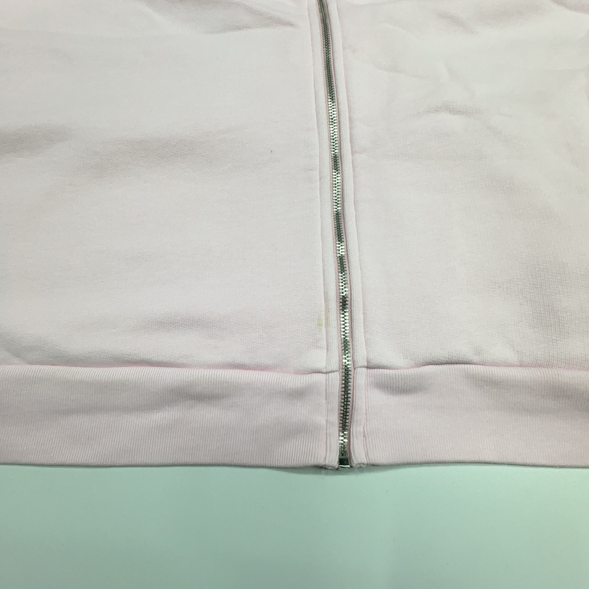 Acne Studios Acne Studios Face Patch Zip-Up Hoodie Pink Size L Size US L / EU 52-54 / 3 - 6 Thumbnail