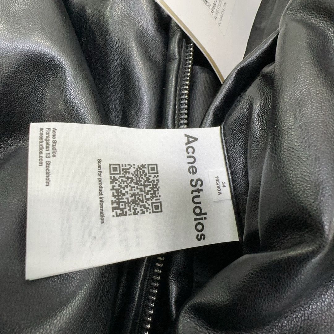 Acne Studios Acne Studios Black Bomber Jacket Size 34 Size XXS / US 00 / IT 34 - 3 Thumbnail