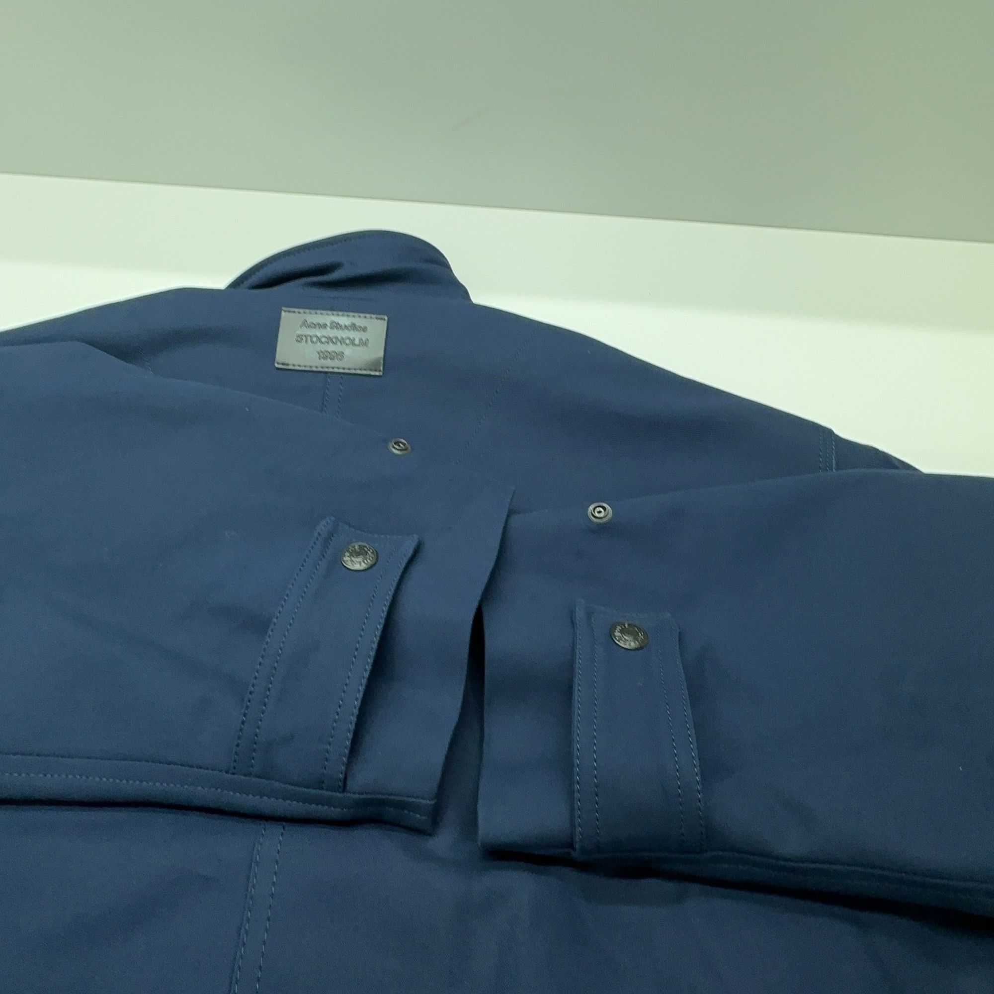 Acne Studios Acne Studios Leather Collar Barn Jacket Size M Size US M / EU 48-50 / 2 - 11 Thumbnail