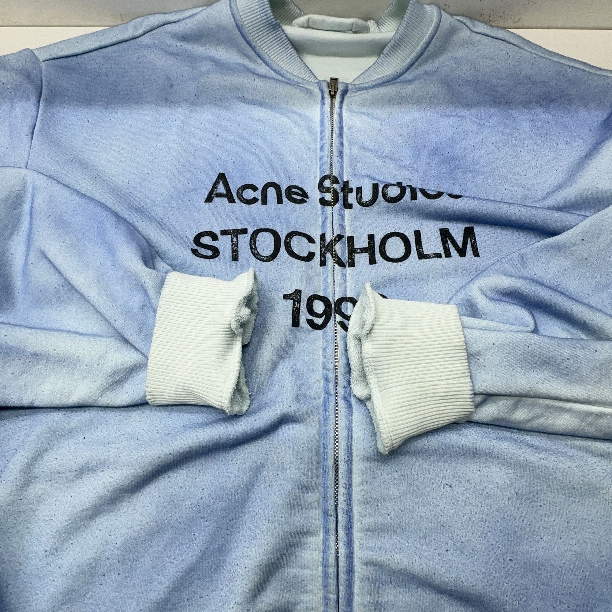 Acne Studios Acne Studios 1996 Logo Zip Jacket Size L Size US L / EU 52-54 / 3 - 5 Thumbnail